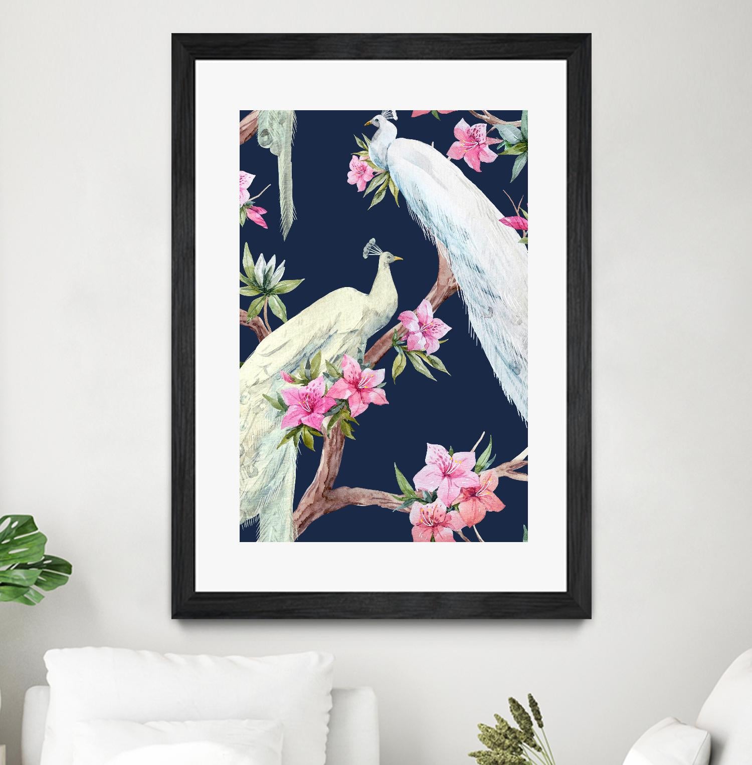 Paradis Birds II by Incado on GIANT ART - multicolor animals