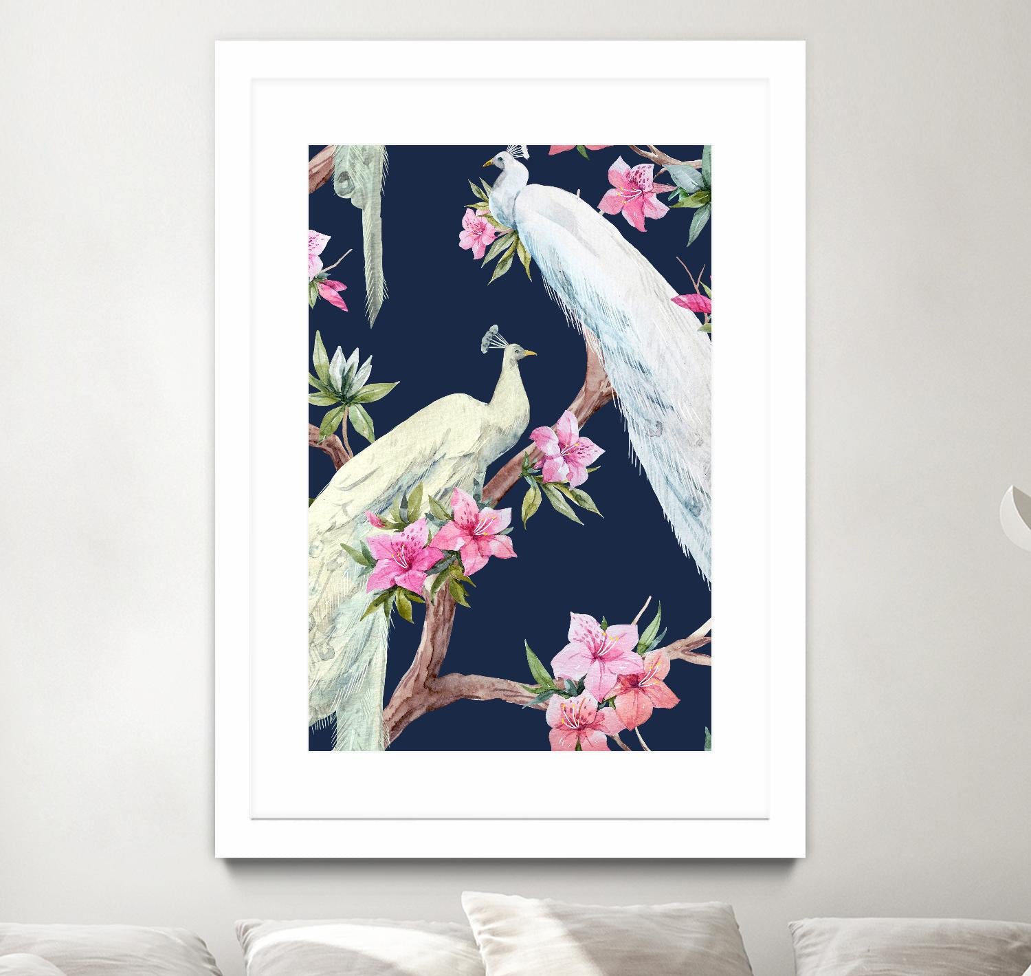 Paradis Birds II by Incado on GIANT ART - multicolor animals