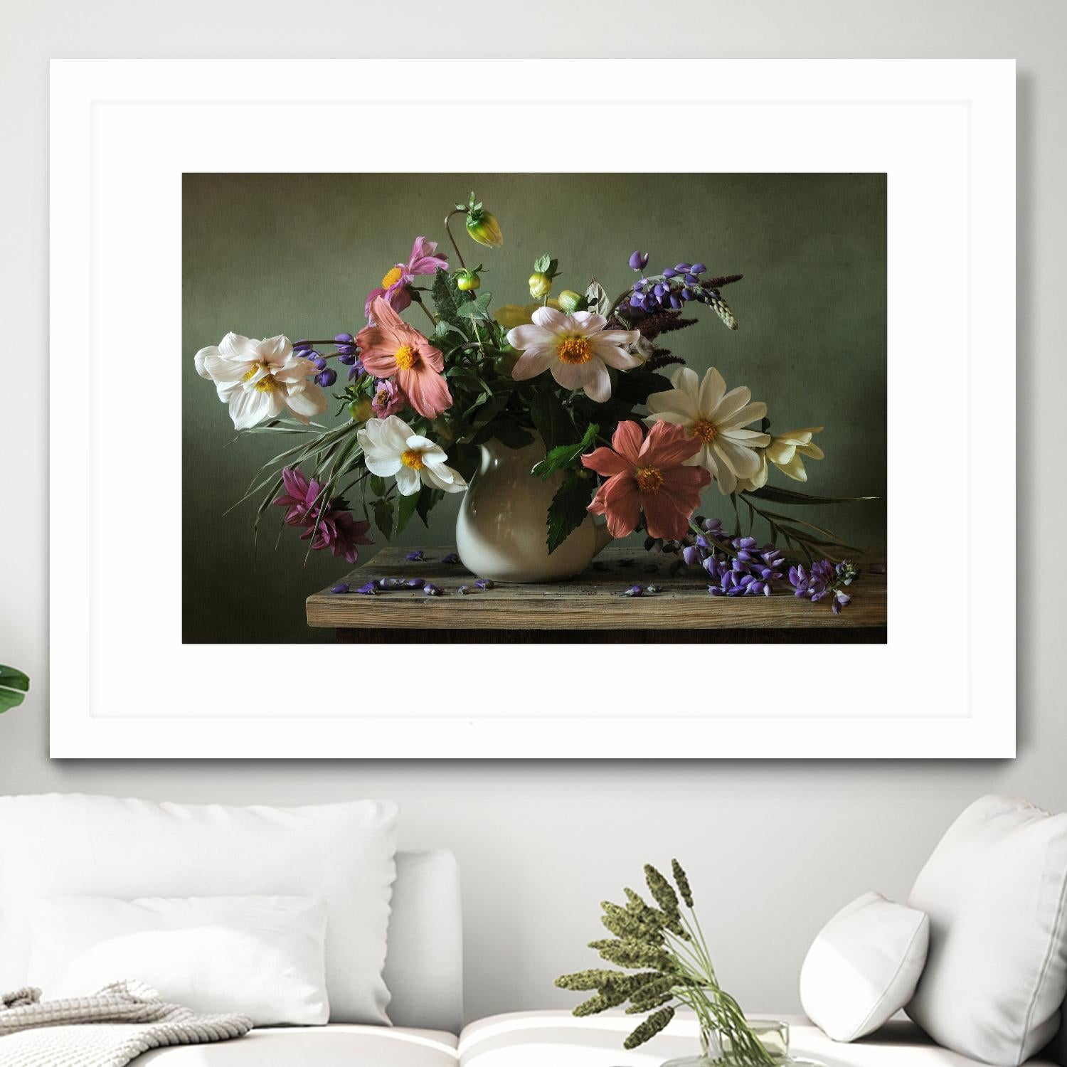 Bouquet I by PhotoINC Studio on GIANT ART - pink flowers flowers