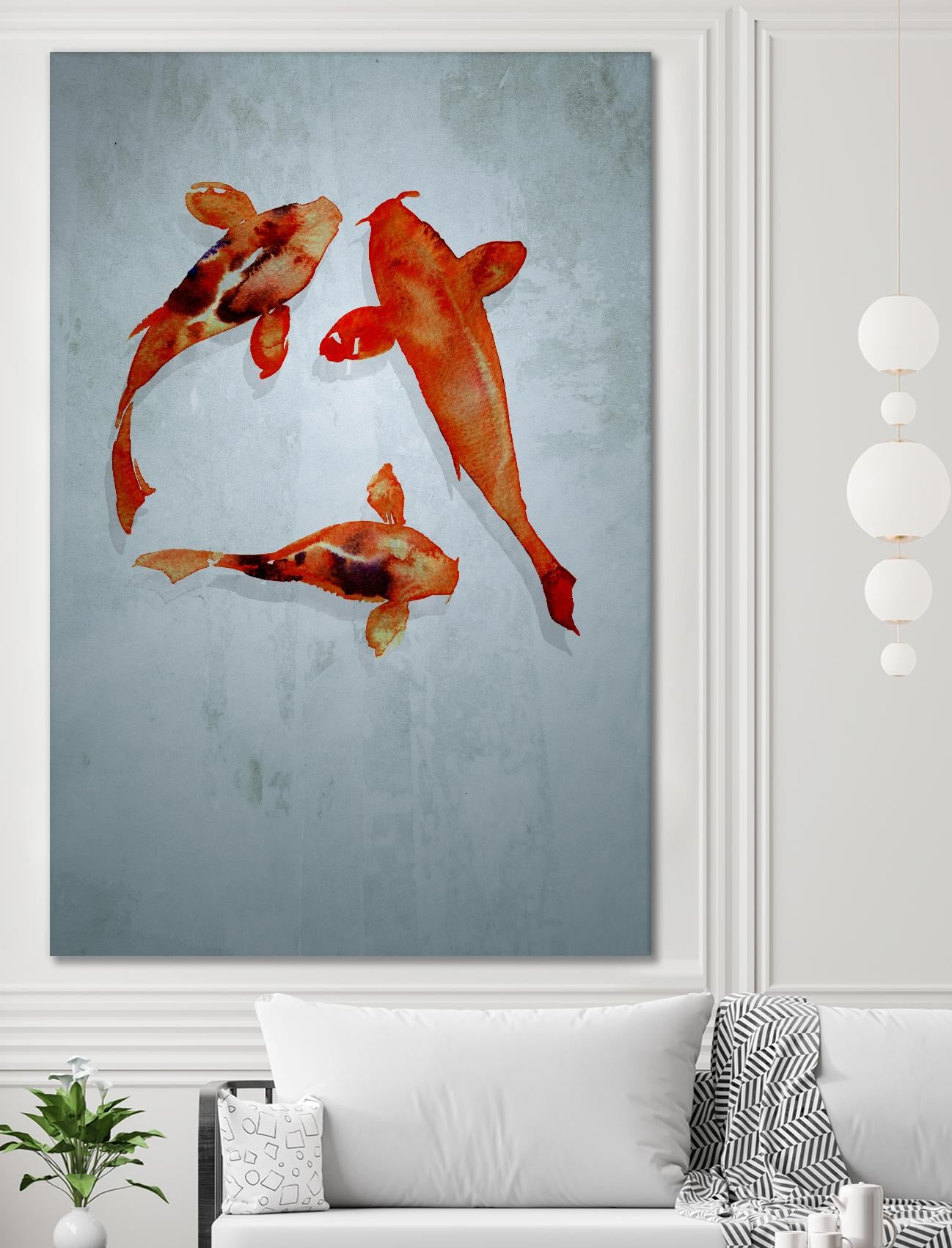 3 friends by Incado on GIANT ART - multicolor animals