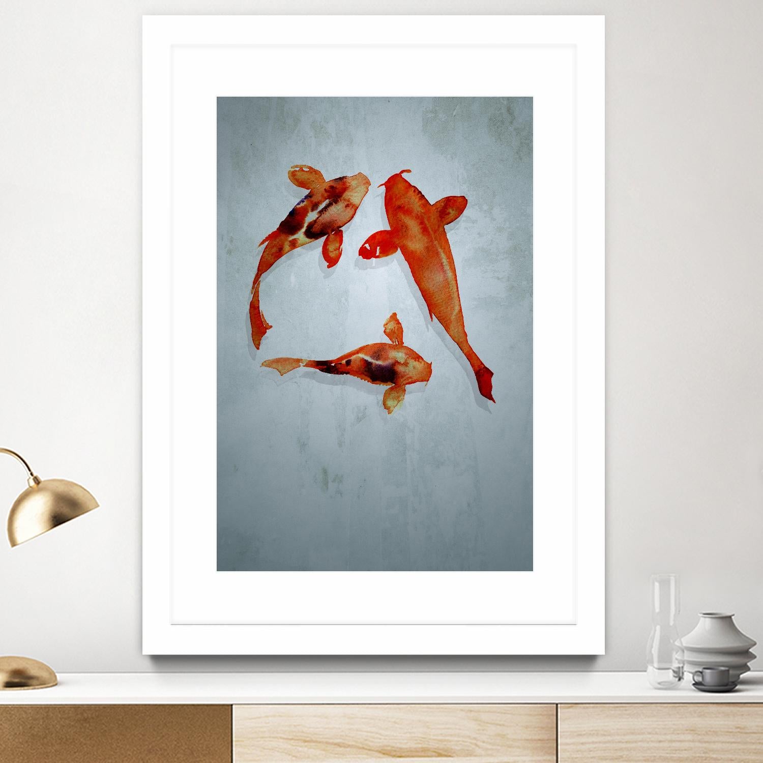 3 friends by Incado on GIANT ART - multicolor animals