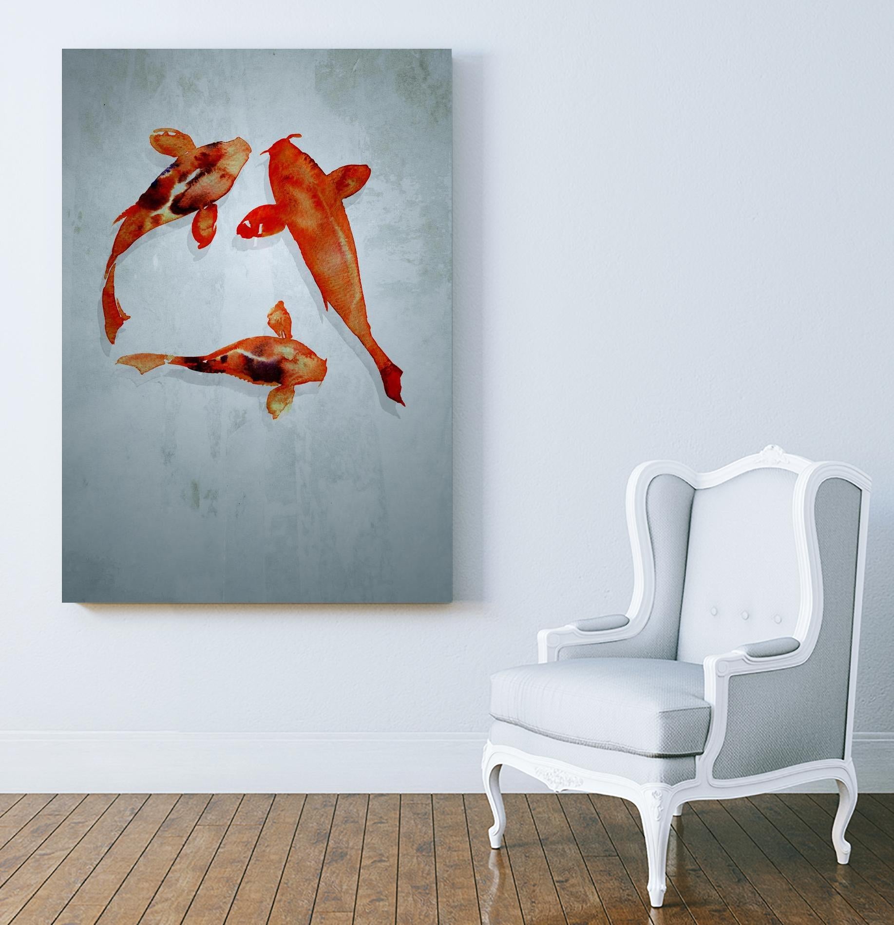 3 friends by Incado on GIANT ART - multicolor animals