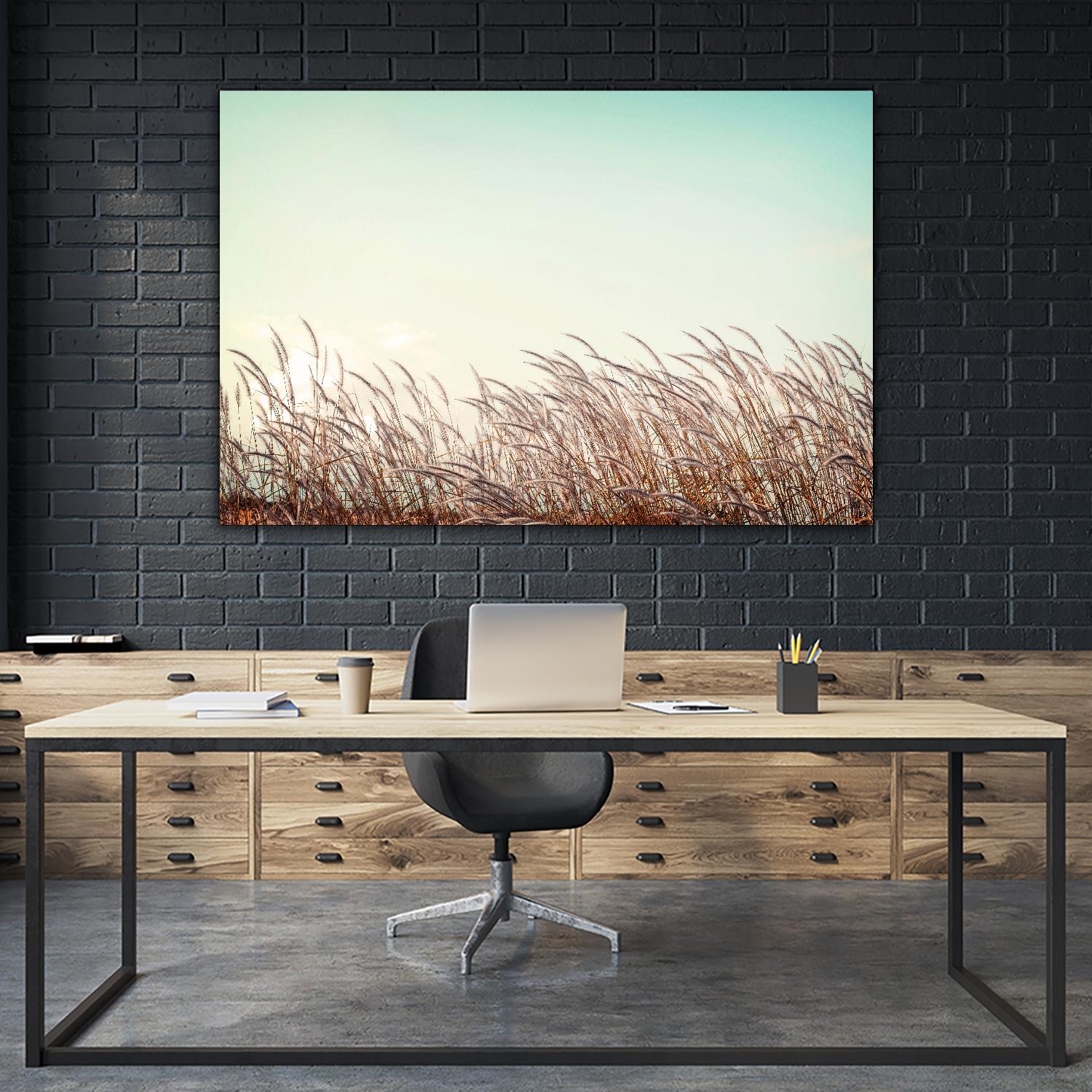 Retro Grass by PhotoINC Studio on GIANT ART - multicolor photography; landscapes