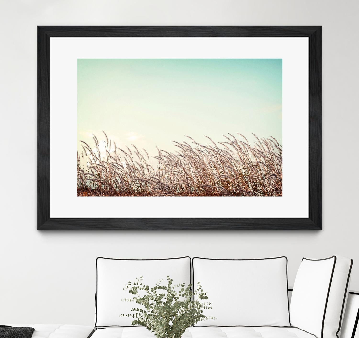 Retro Grass by PhotoINC Studio on GIANT ART - multicolor photography; landscapes