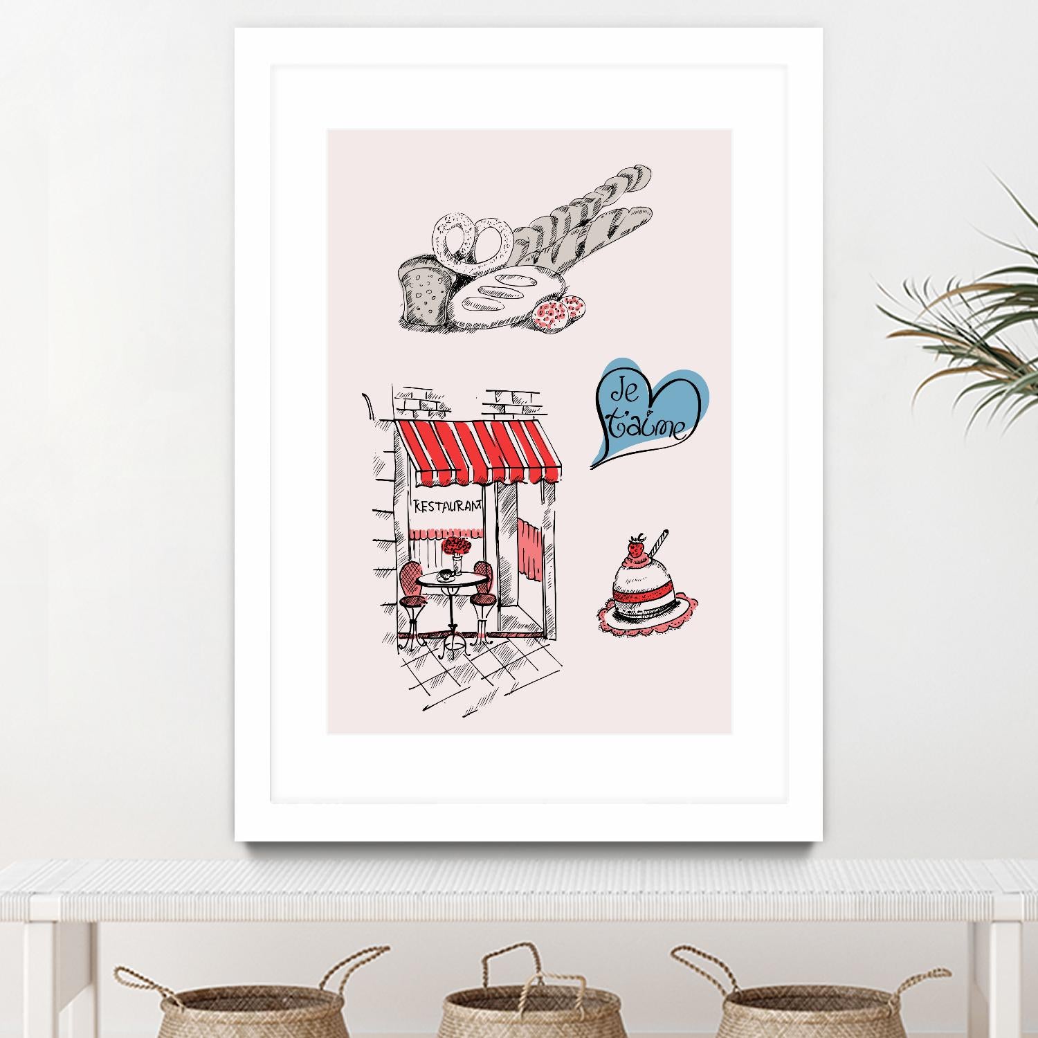 Paris II by TypeLike on GIANT ART - multicolor people/places; cuisine