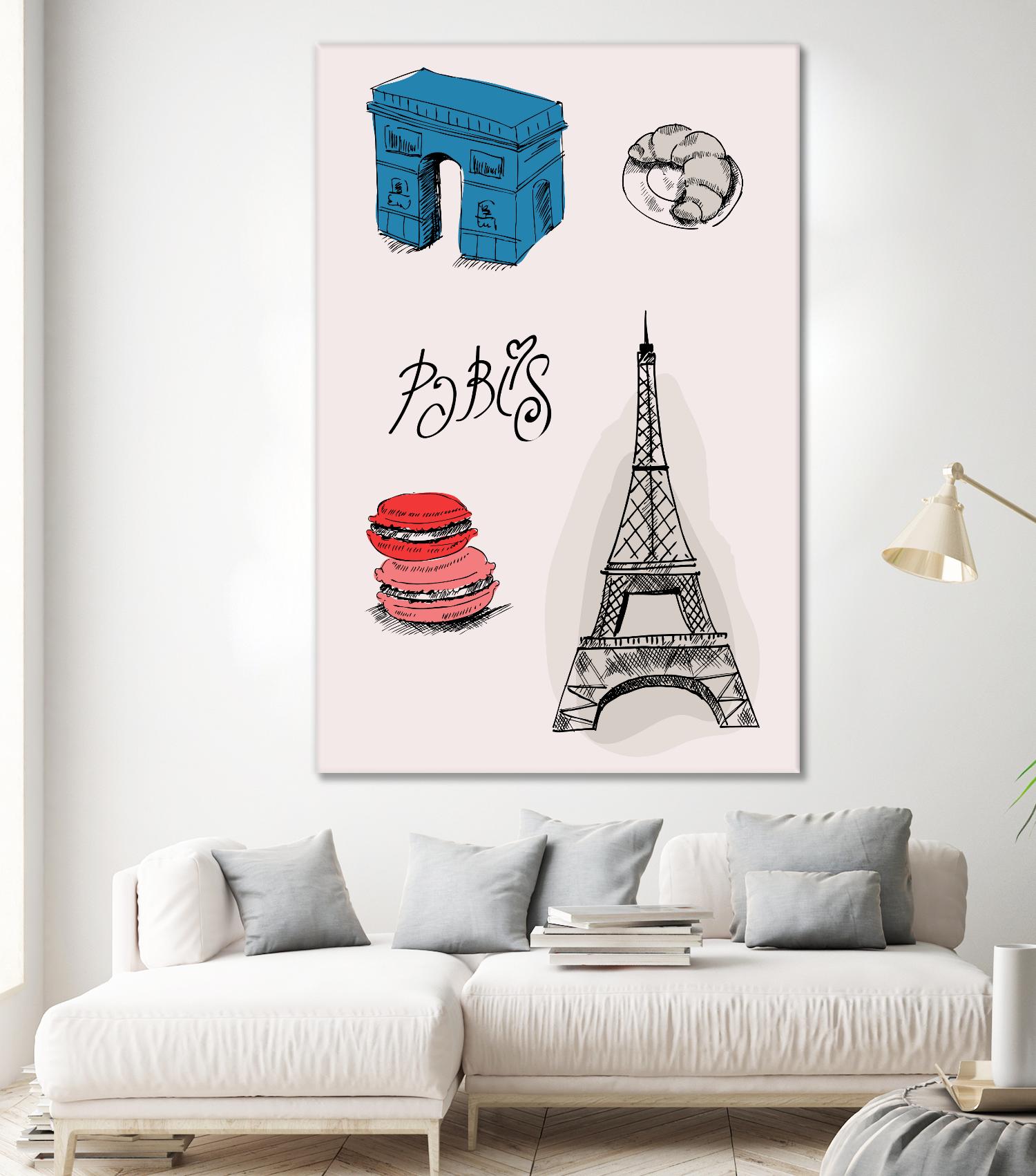 Paris III by TypeLike on GIANT ART - multicolor people/places; cuisine