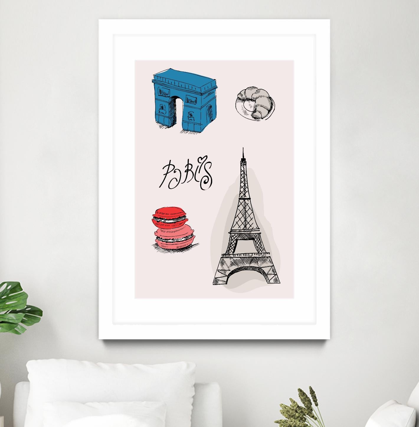 Paris III by TypeLike on GIANT ART - multicolor people/places; cuisine