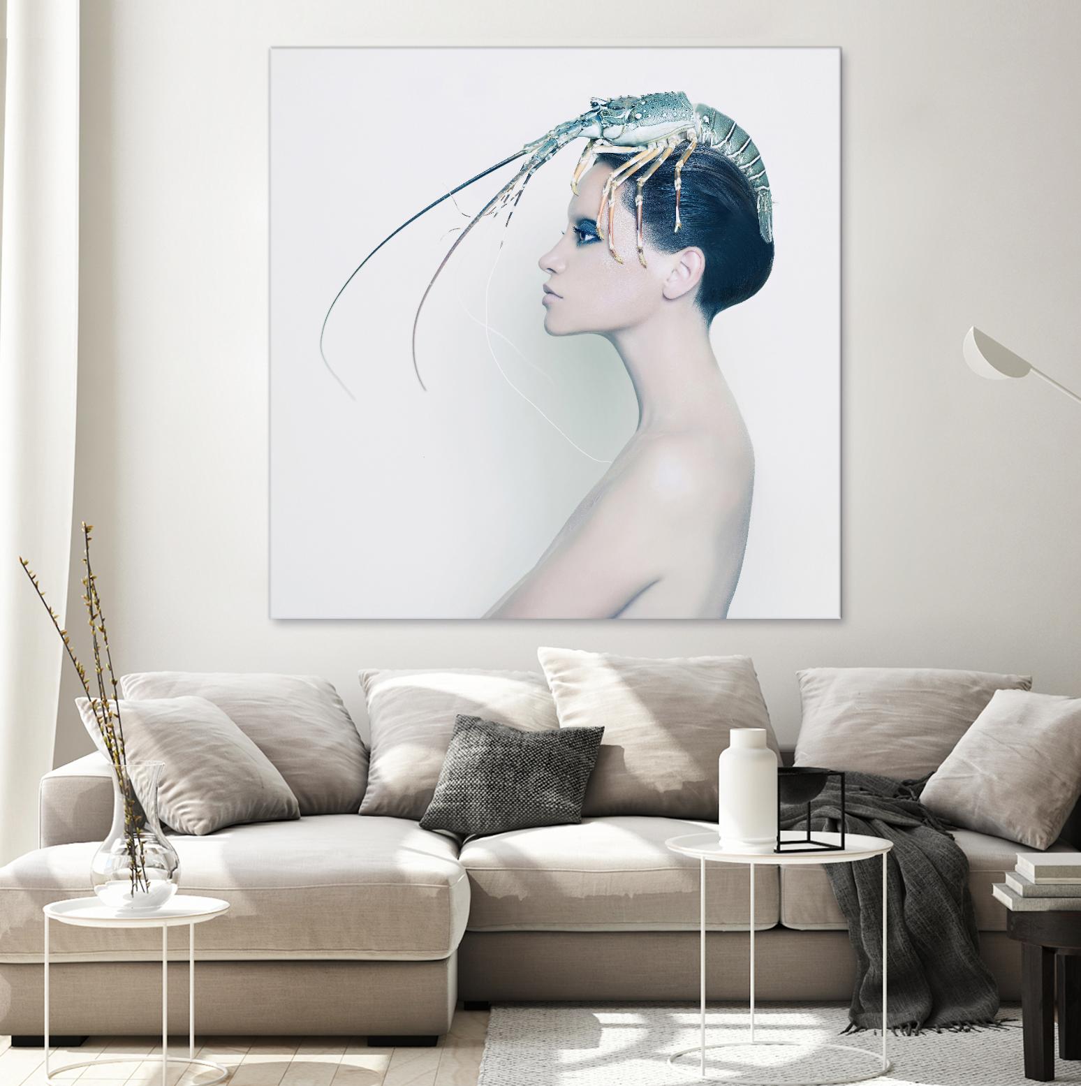 The Lady and the Hummer by Incado on GIANT ART - multicolor photography; figurative