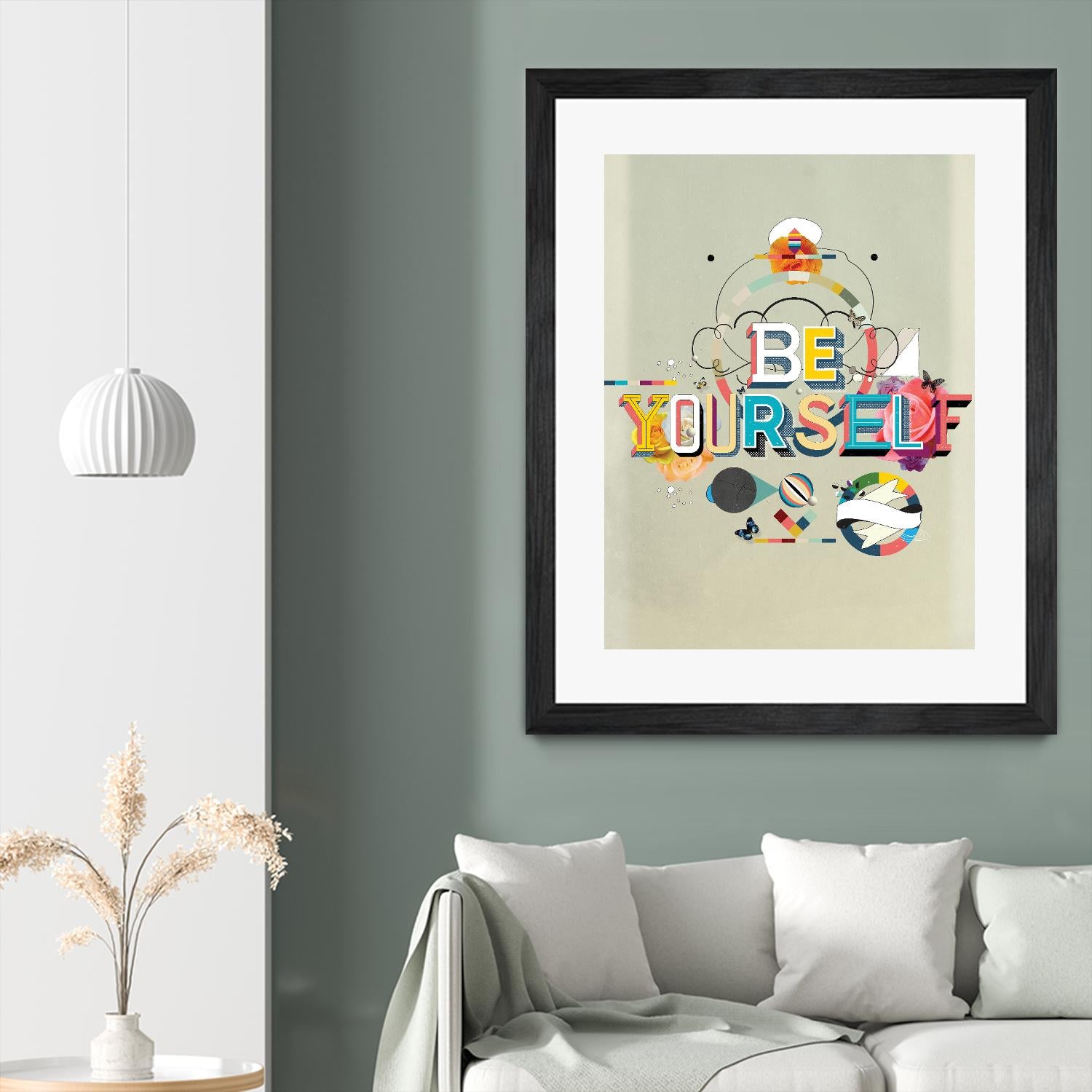 Be Yourself by Kavan & Company on GIANT ART - multi inspirational, novelty, design/type, illustration, typography