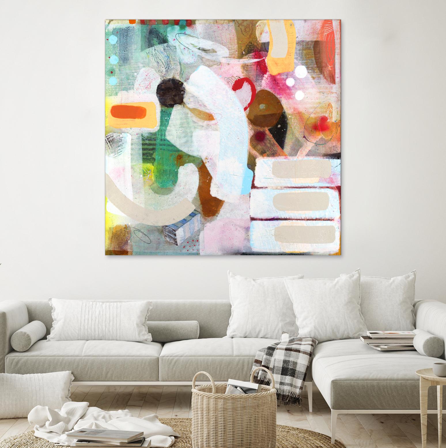 Changed My Mind 3 by Aleah Koury on GIANT ART - white abstract