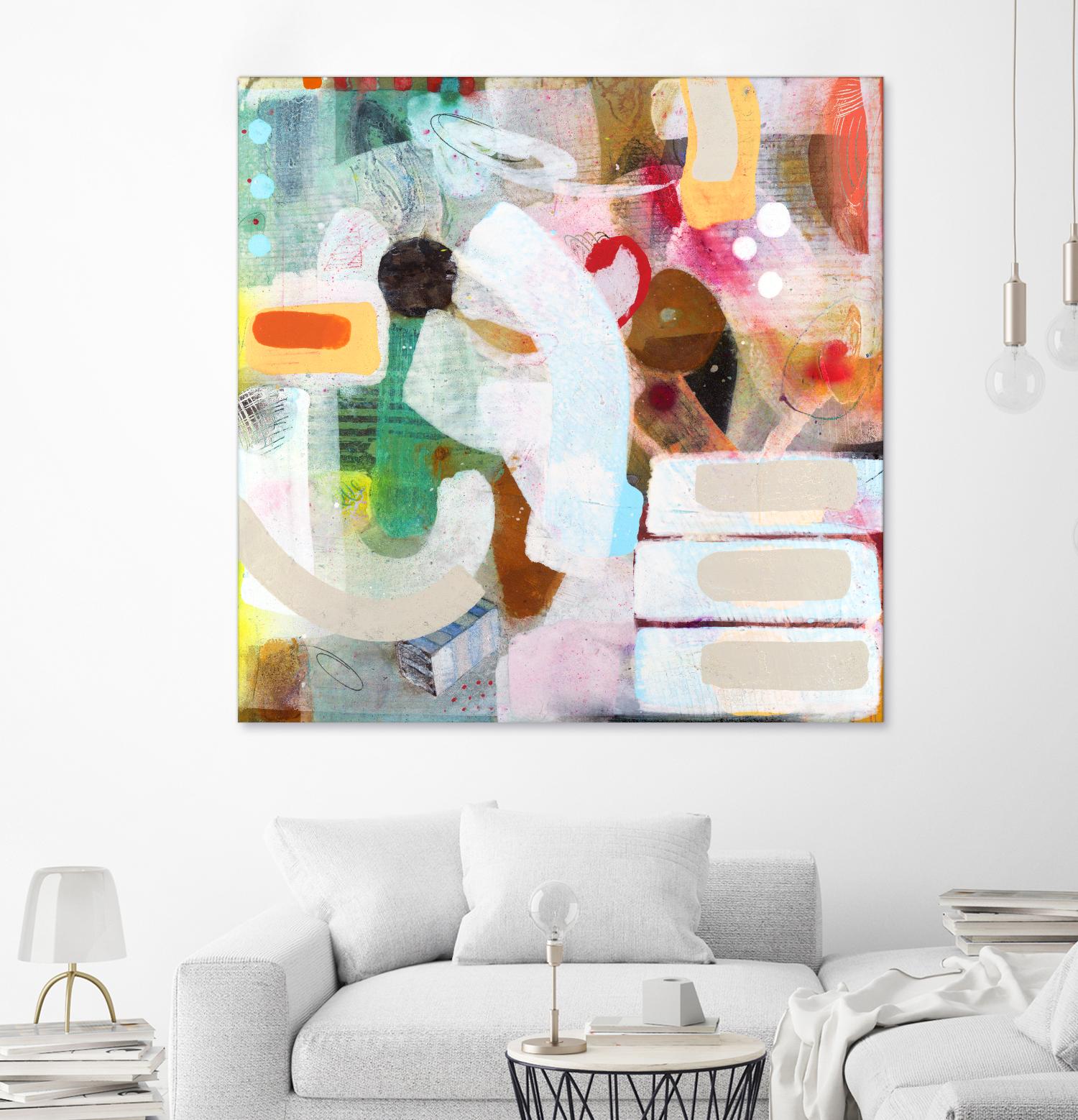 Changed My Mind 3 by Aleah Koury on GIANT ART - white abstract