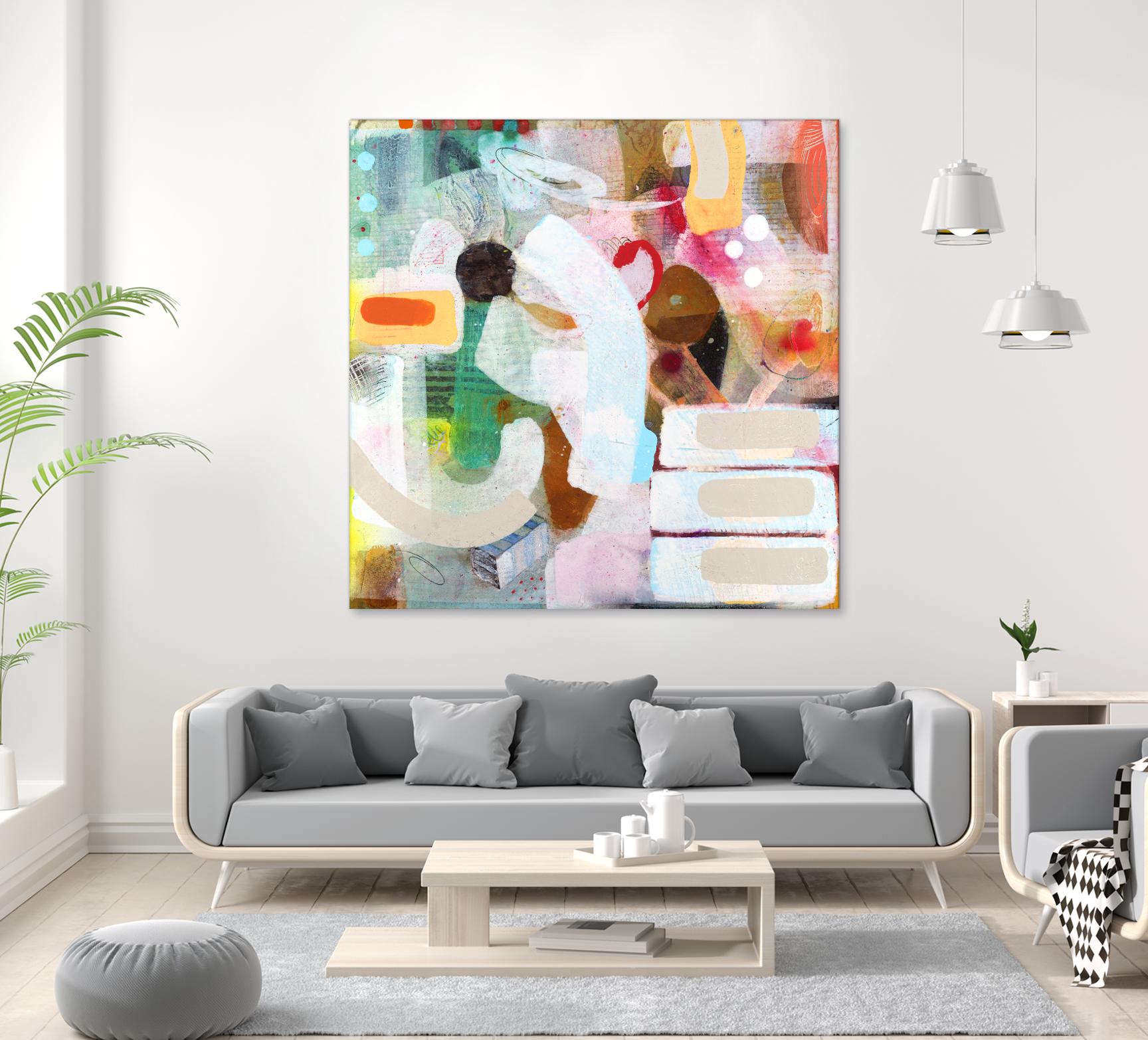 Changed My Mind 3 by Aleah Koury on GIANT ART - white abstract