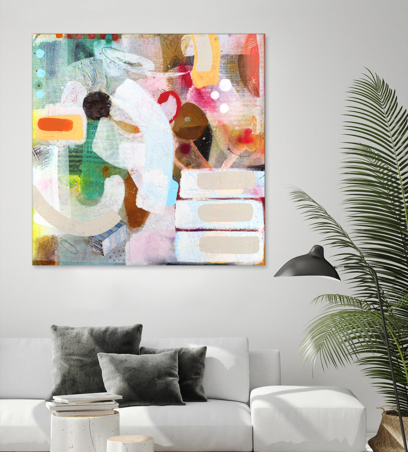 Changed My Mind 3 by Aleah Koury on GIANT ART - white abstract