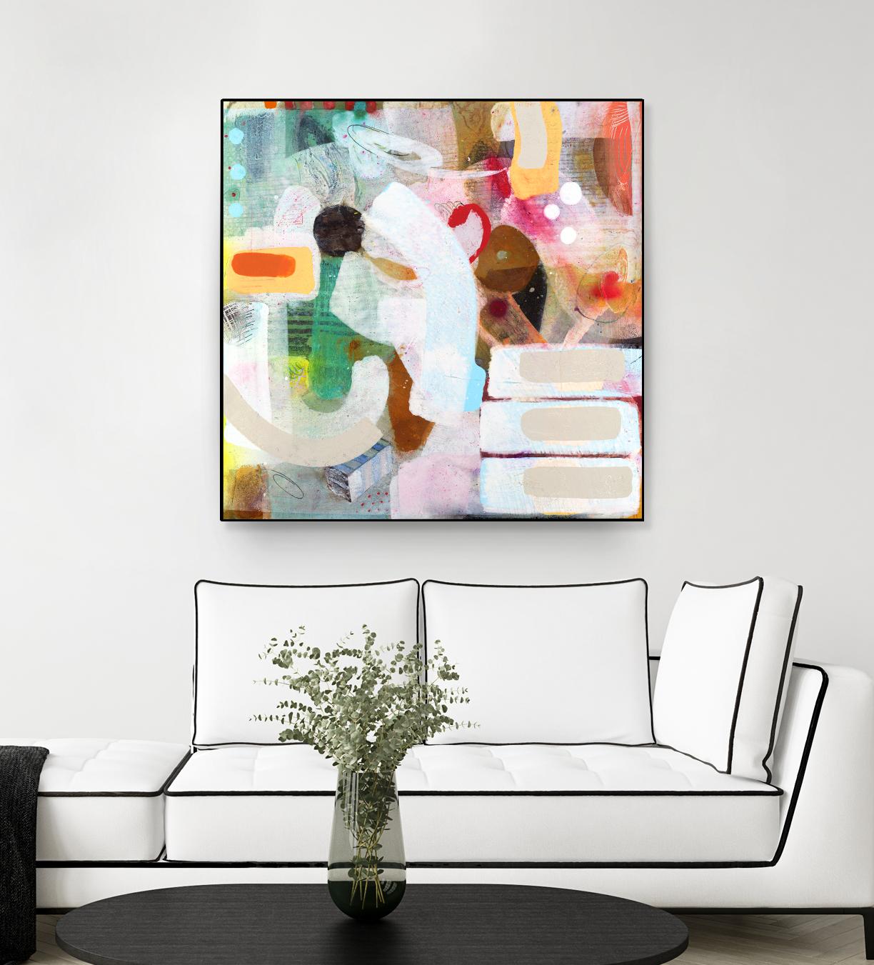 Changed My Mind 3 by Aleah Koury on GIANT ART - white abstract