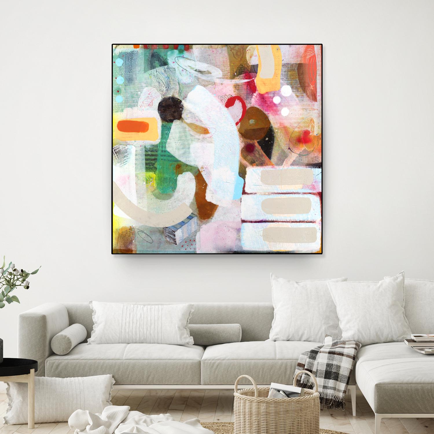 Changed My Mind 3 by Aleah Koury on GIANT ART - white abstract