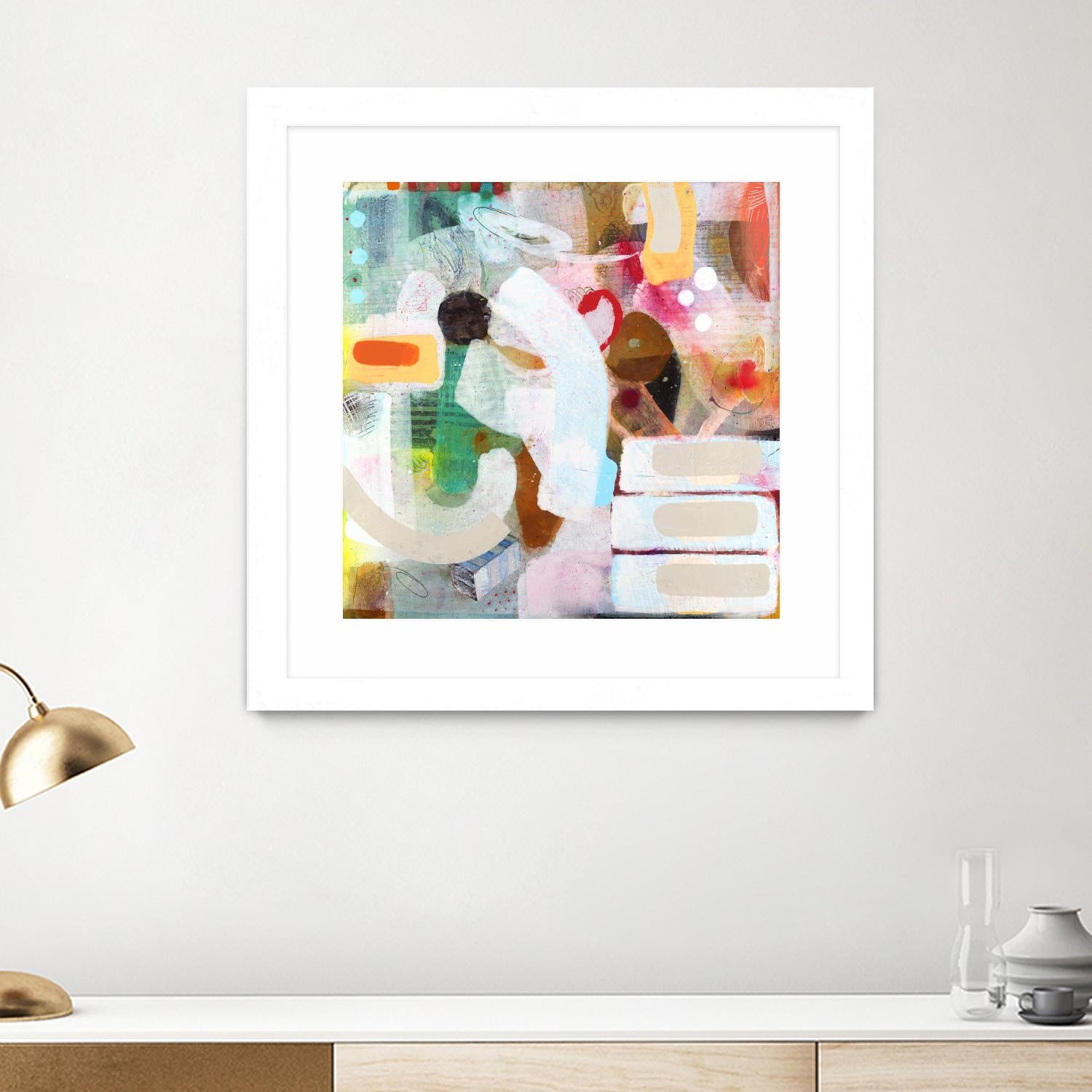 Changed My Mind 3 by Aleah Koury on GIANT ART - white abstract