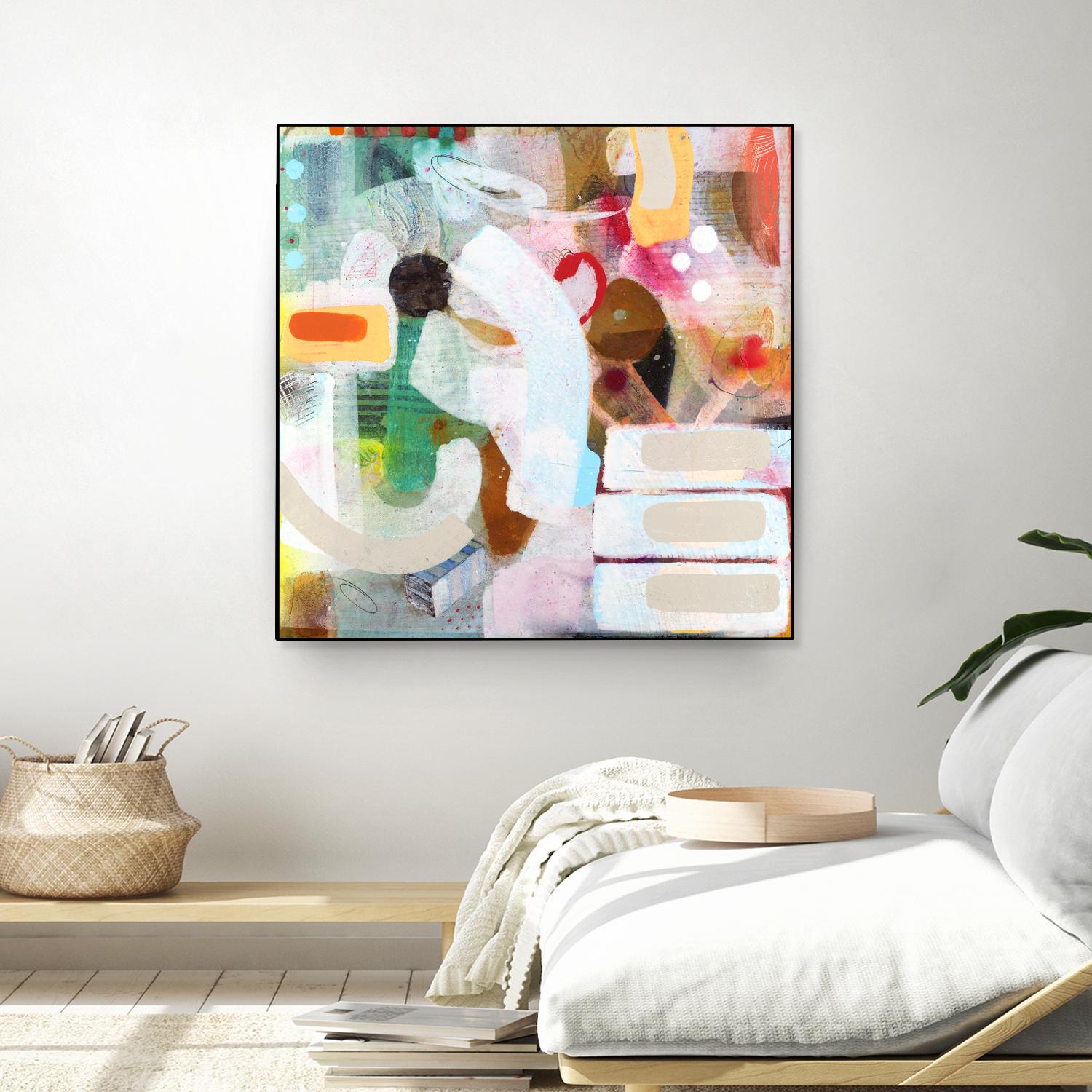 Changed My Mind 3 by Aleah Koury on GIANT ART - white abstract