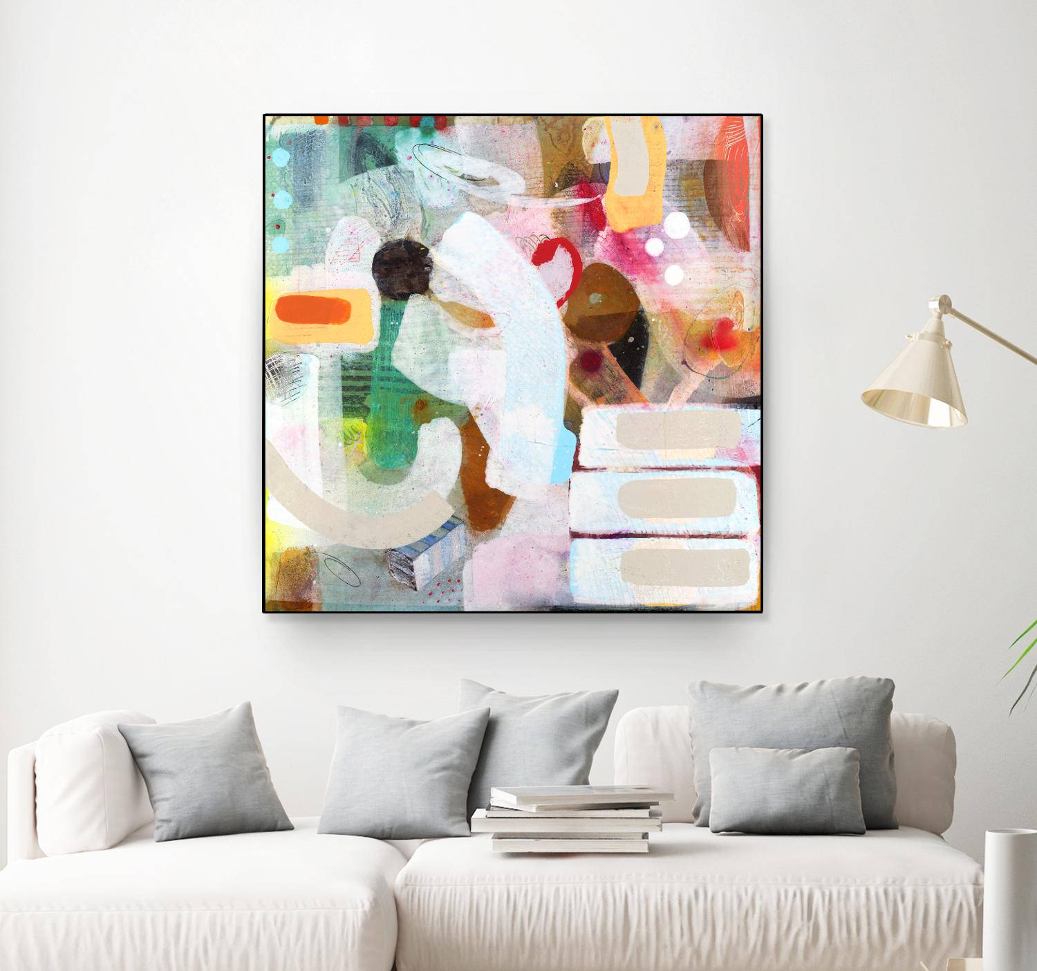 Changed My Mind 3 by Aleah Koury on GIANT ART - white abstract