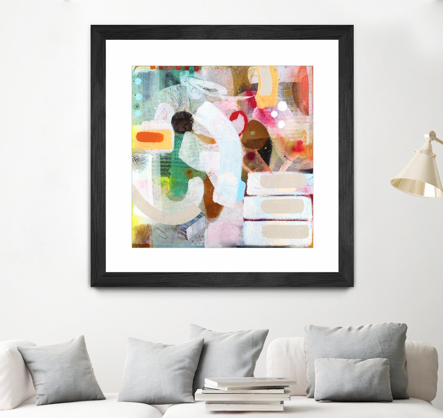 Changed My Mind 3 by Aleah Koury on GIANT ART - white abstract