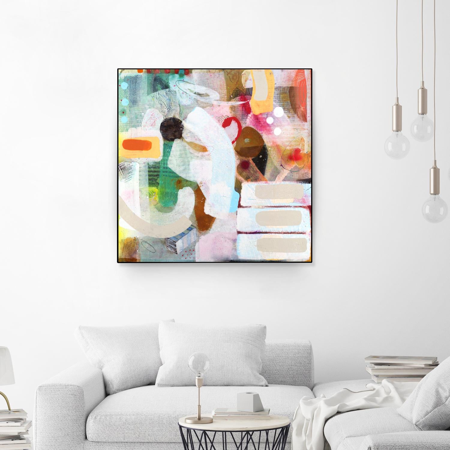 Changed My Mind 3 by Aleah Koury on GIANT ART - white abstract