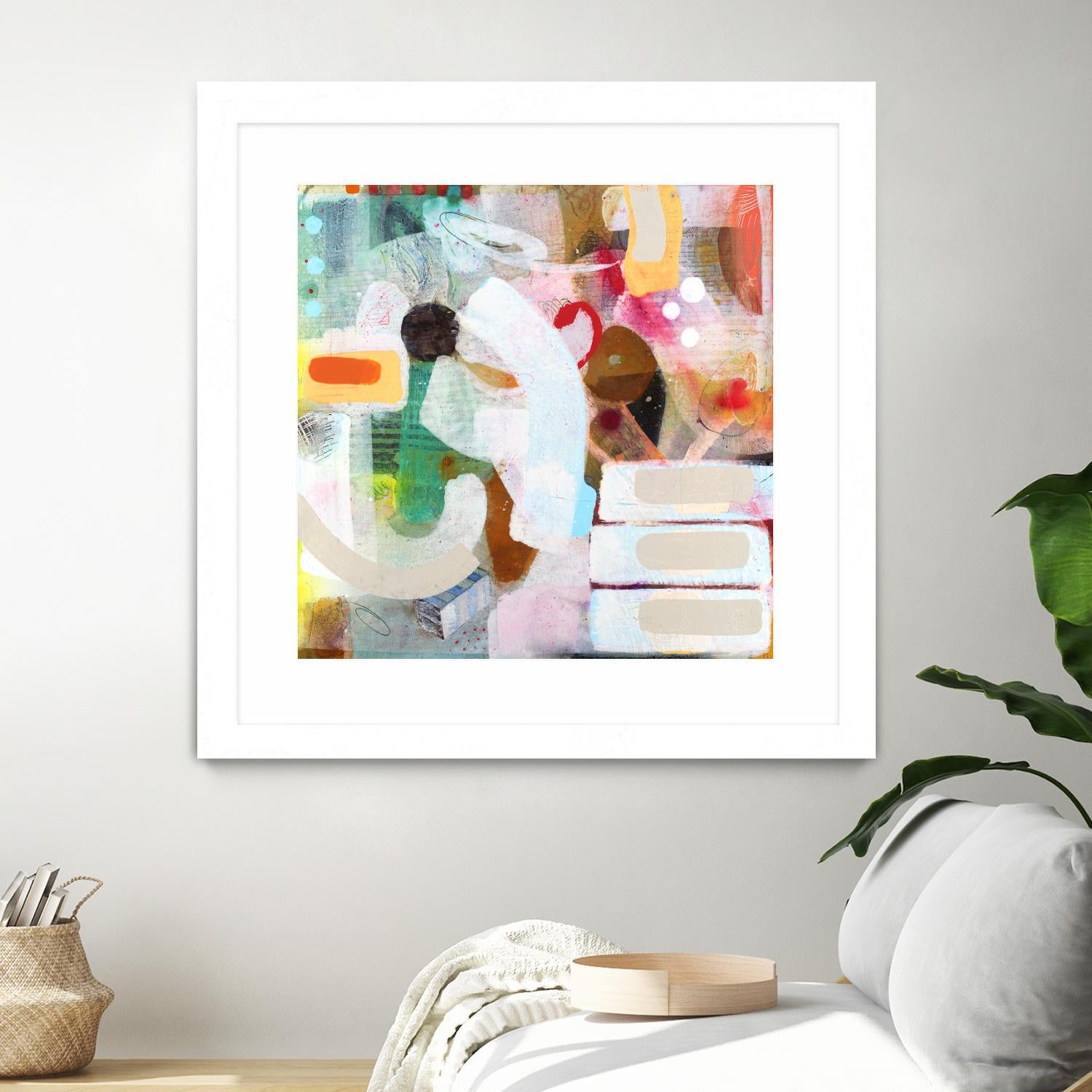 Changed My Mind 3 by Aleah Koury on GIANT ART - white abstract