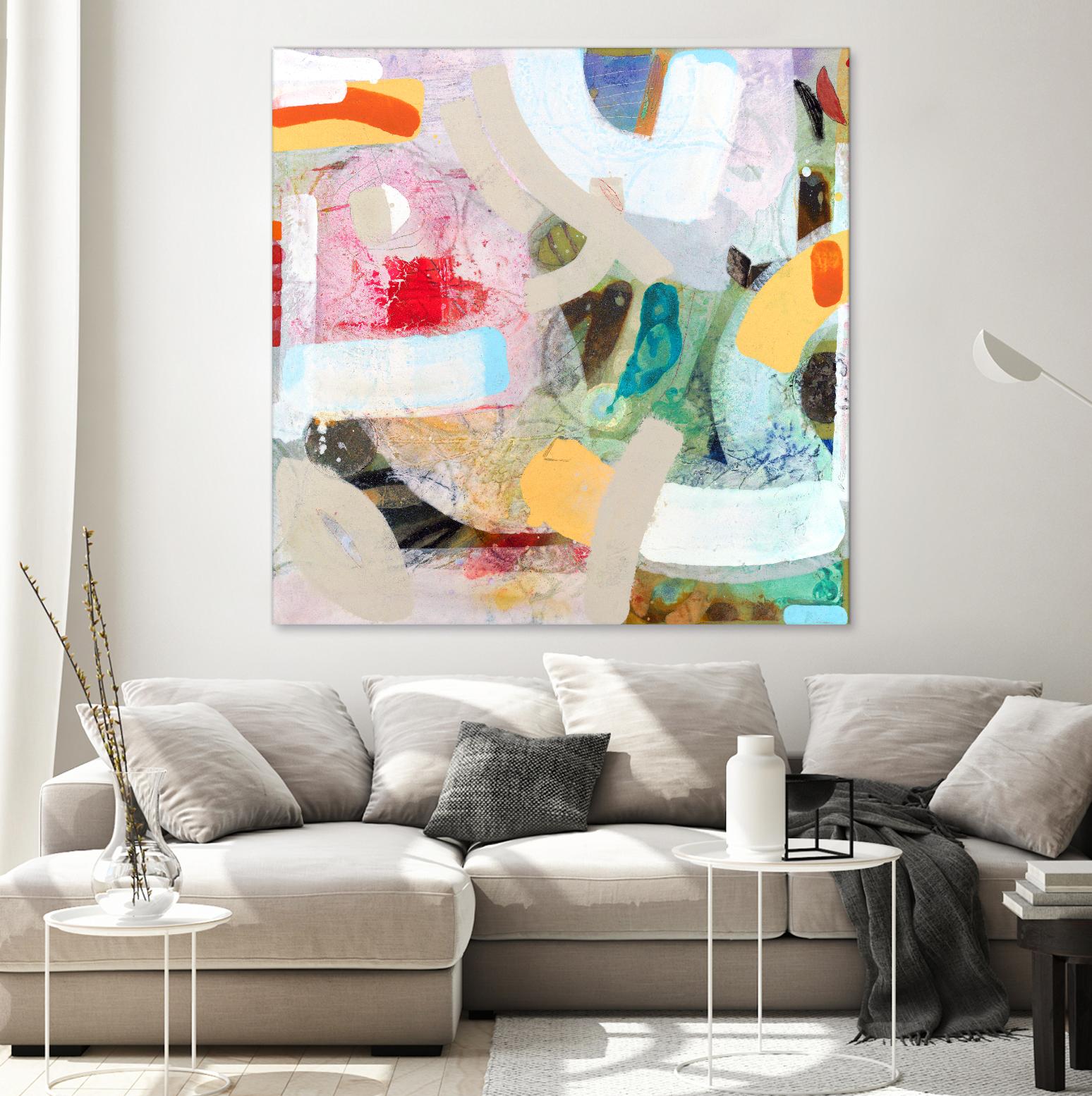 Changed My Mind 4 by Aleah Koury on GIANT ART - white abstract