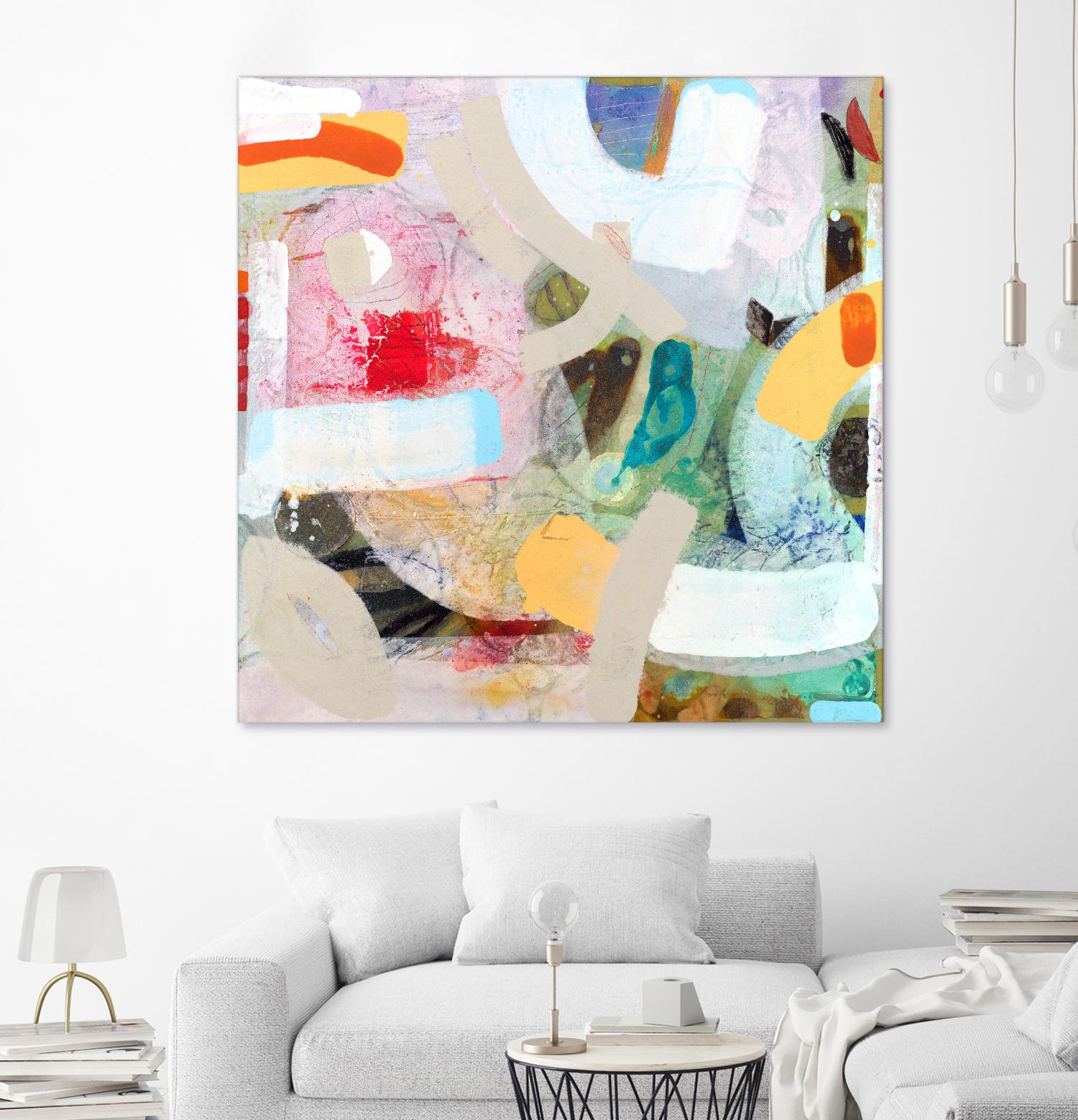 Changed My Mind 4 by Aleah Koury on GIANT ART - white abstract