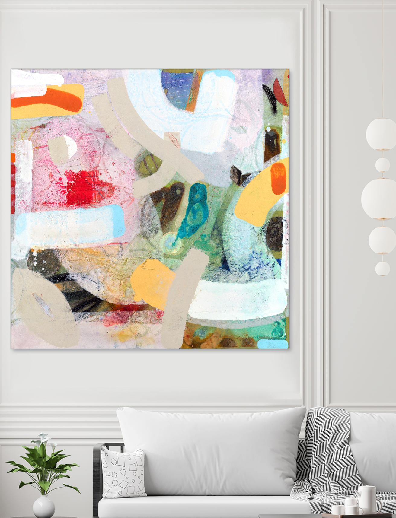 Changed My Mind 4 by Aleah Koury on GIANT ART - white abstract