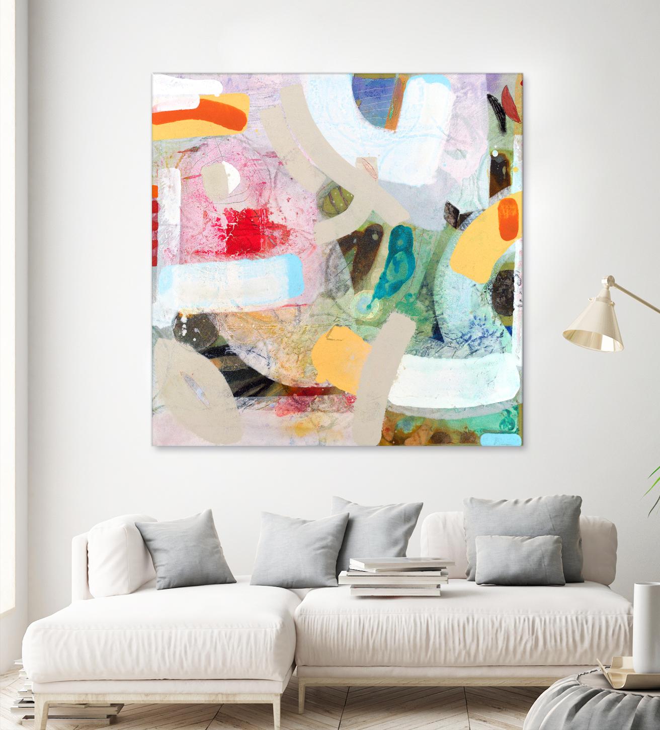Changed My Mind 4 by Aleah Koury on GIANT ART - white abstract