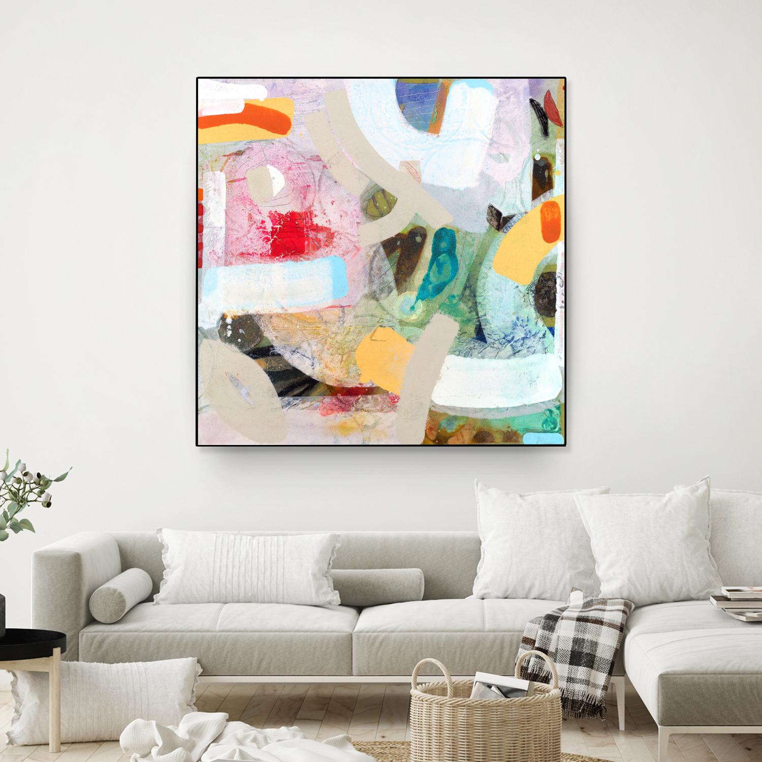 Changed My Mind 4 by Aleah Koury on GIANT ART - white abstract