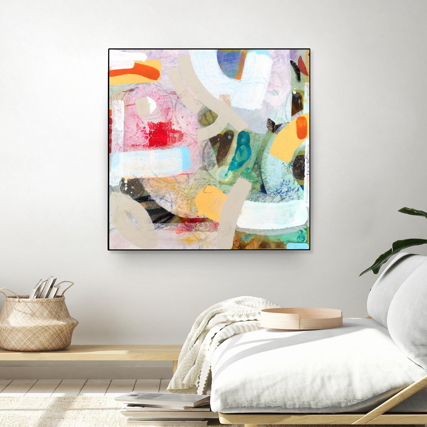 Changed My Mind 4 by Aleah Koury on GIANT ART - white abstract