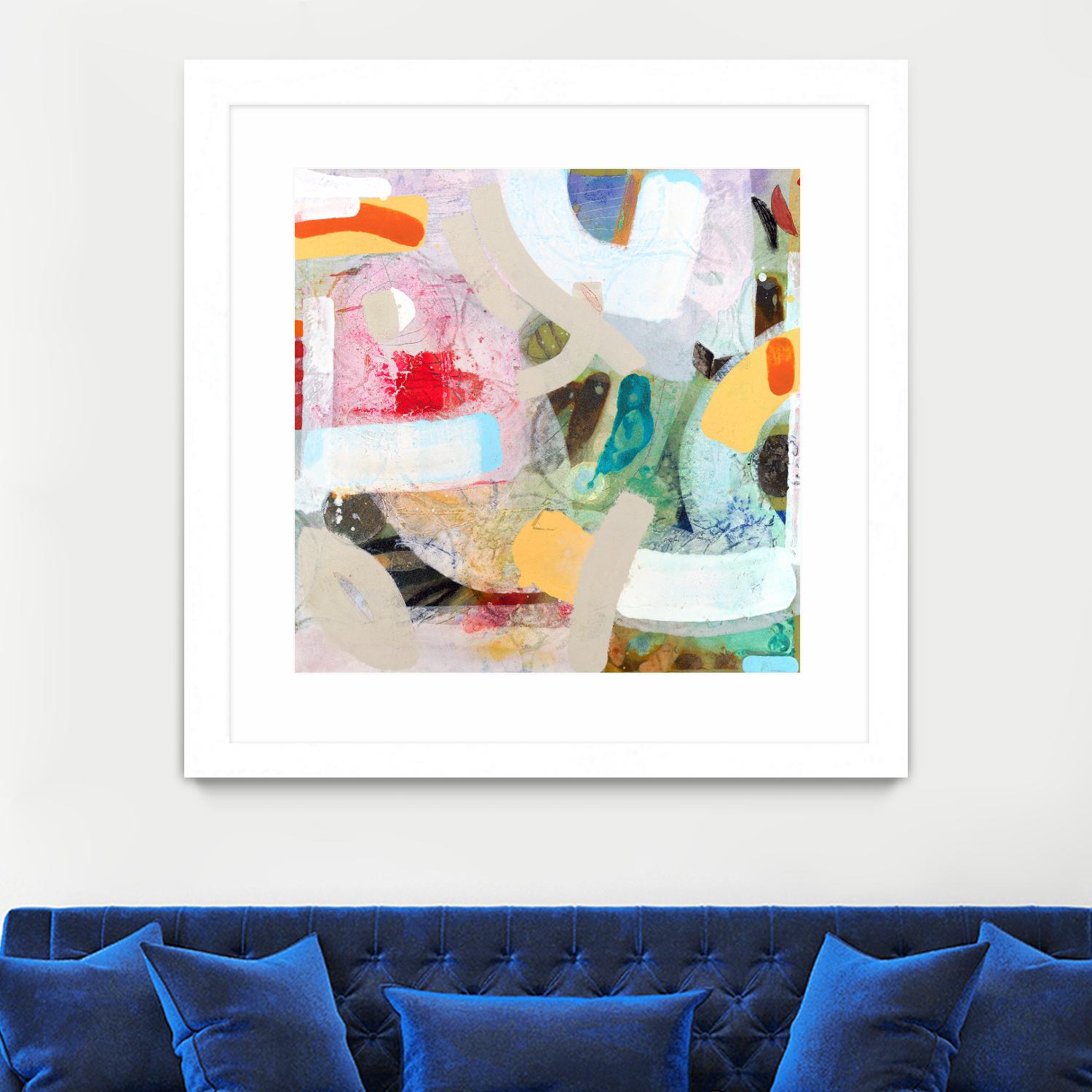 Changed My Mind 4 by Aleah Koury on GIANT ART - white abstract