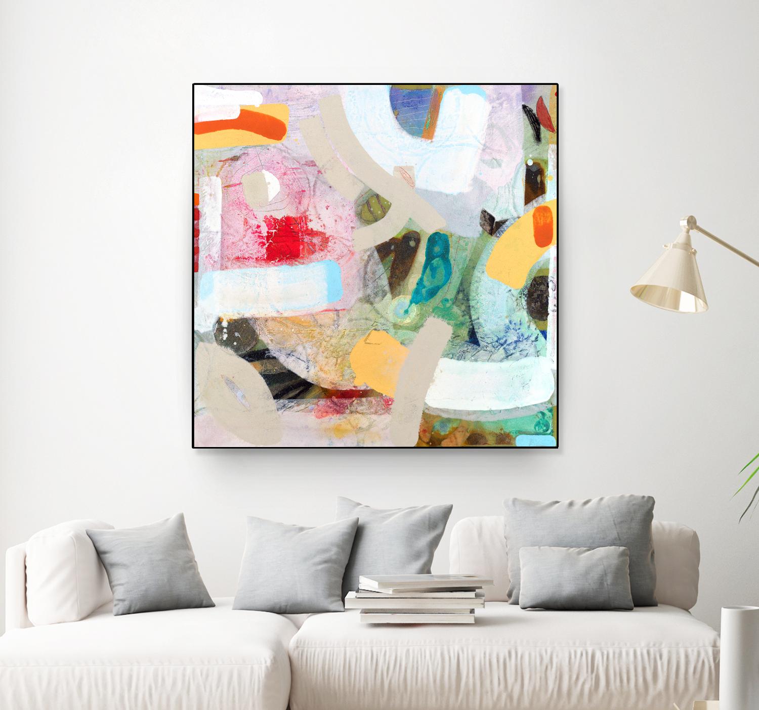 Changed My Mind 4 by Aleah Koury on GIANT ART - white abstract