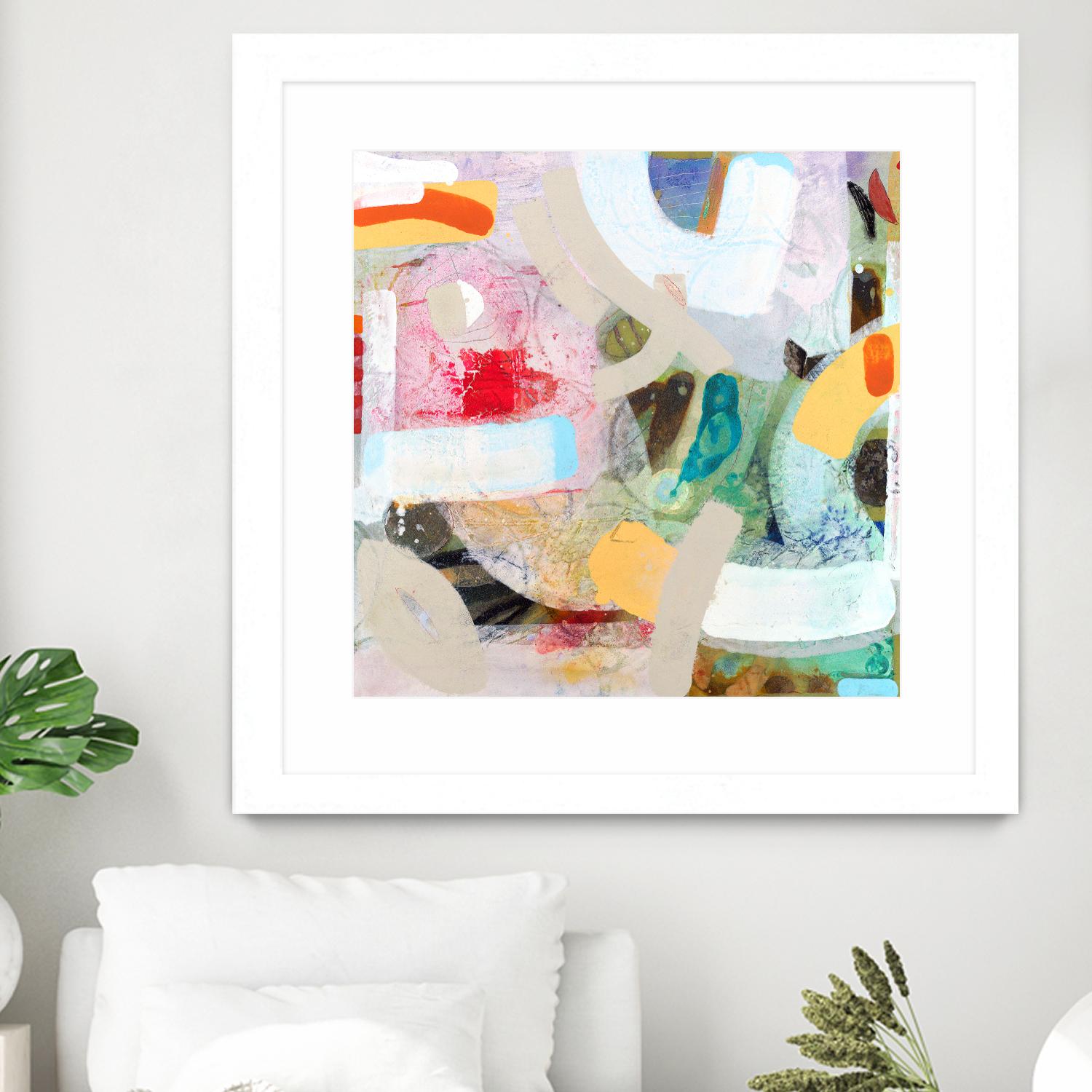 Changed My Mind 4 by Aleah Koury on GIANT ART - white abstract