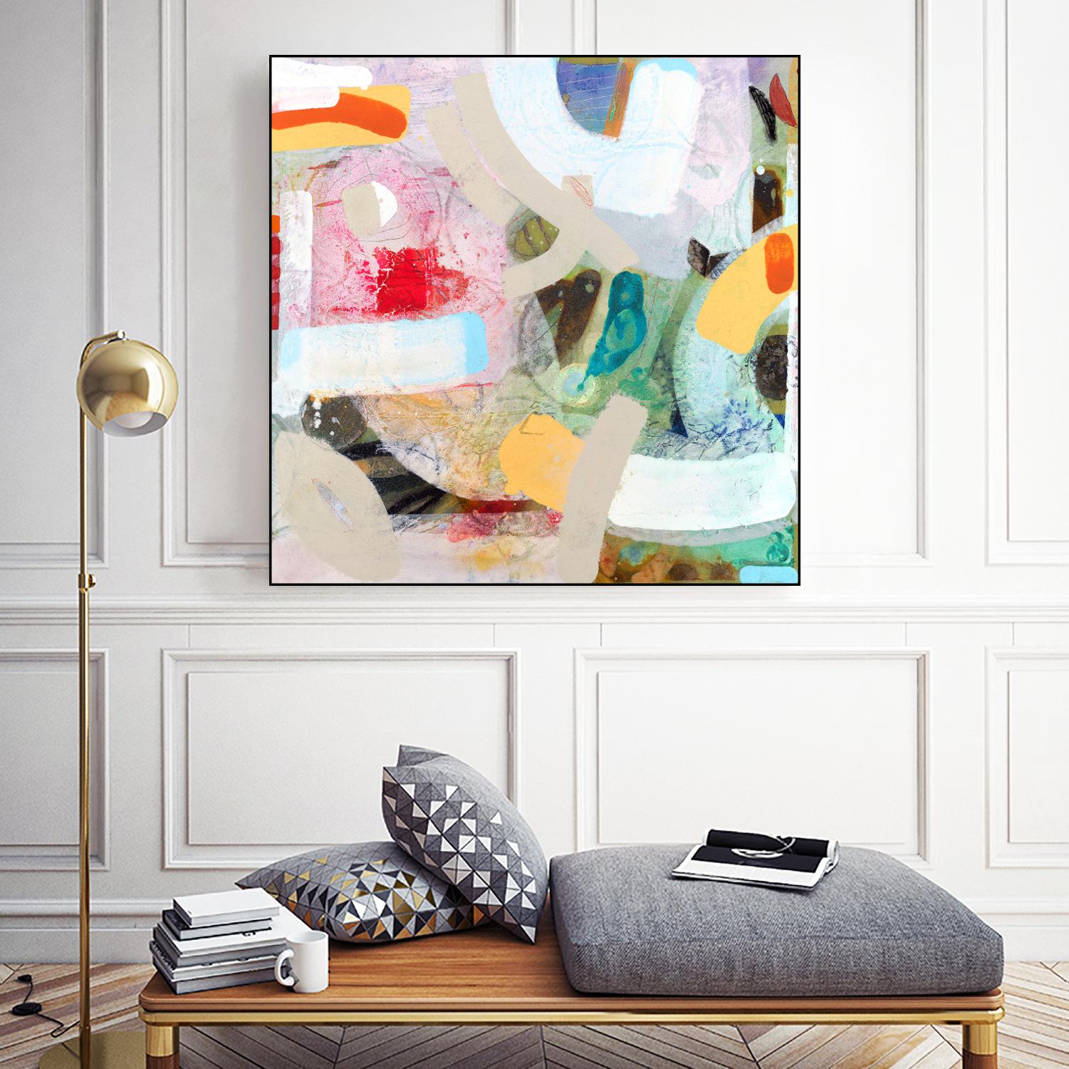 Changed My Mind 4 by Aleah Koury on GIANT ART - white abstract