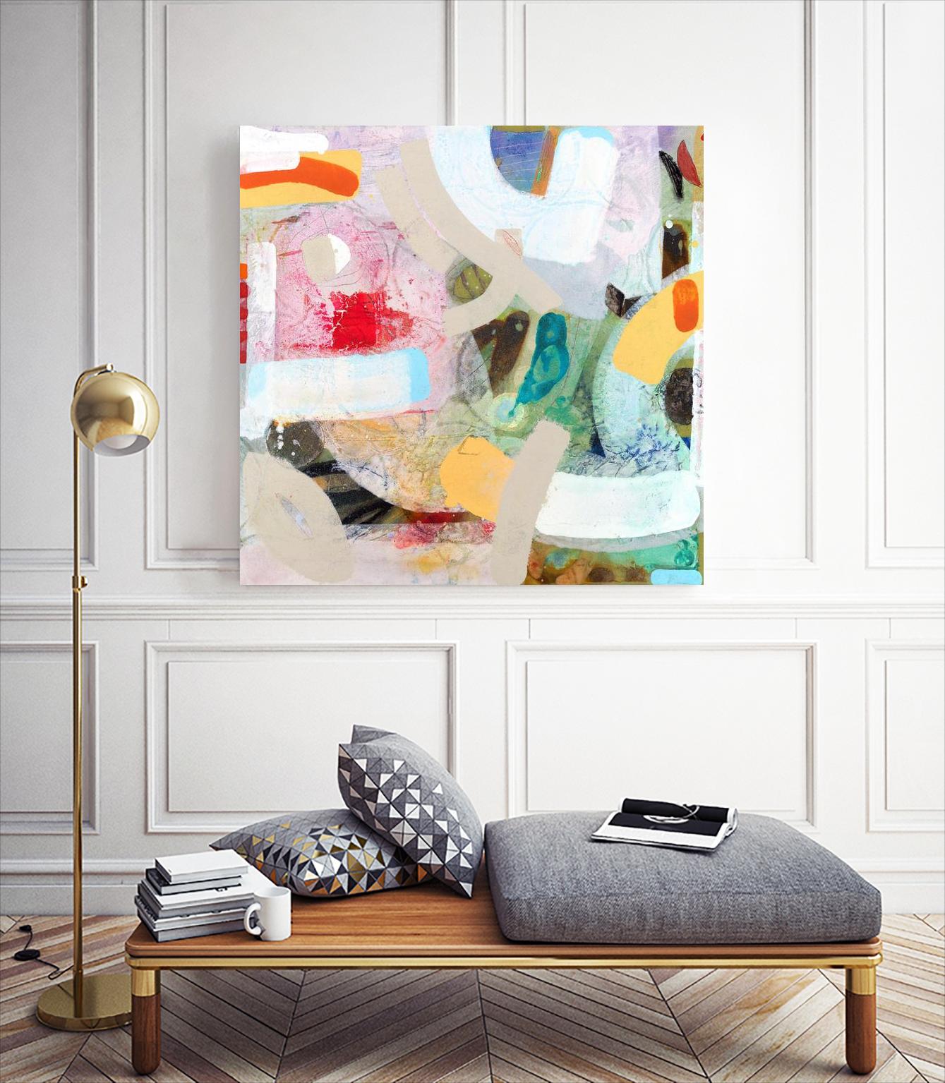 Changed My Mind 4 by Aleah Koury on GIANT ART - white abstract