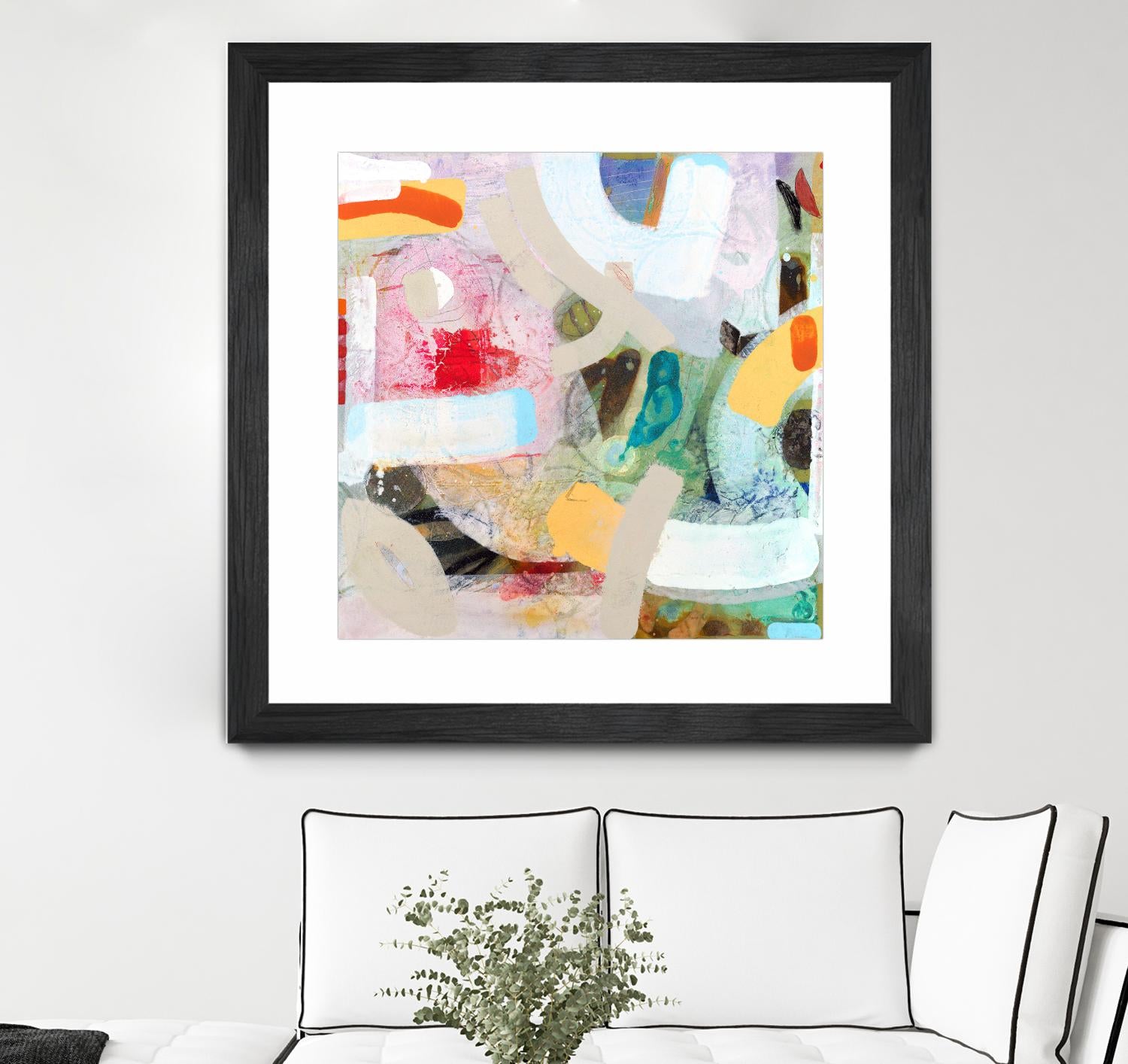 Changed My Mind 4 by Aleah Koury on GIANT ART - white abstract