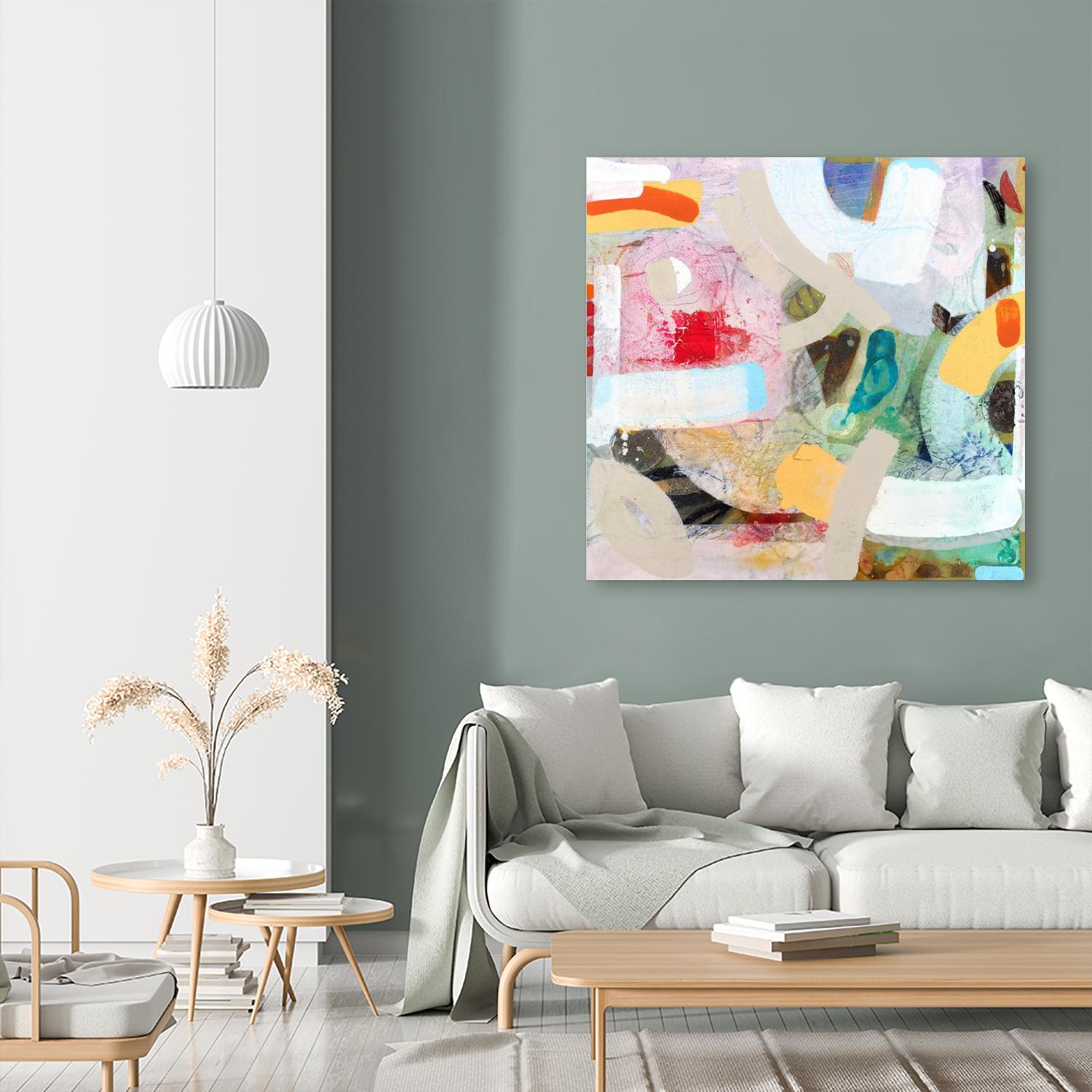 Changed My Mind 4 by Aleah Koury on GIANT ART - white abstract