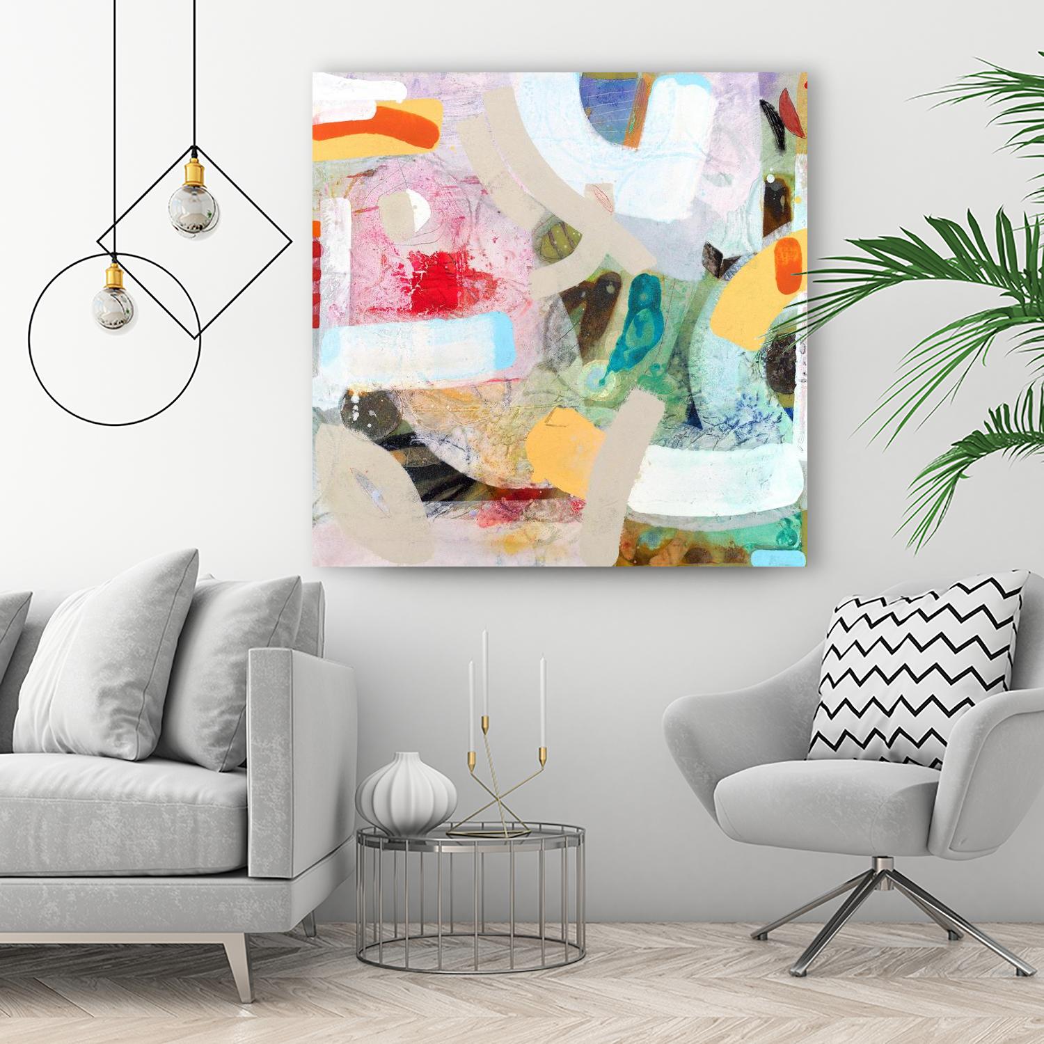 Changed My Mind 4 by Aleah Koury on GIANT ART - white abstract