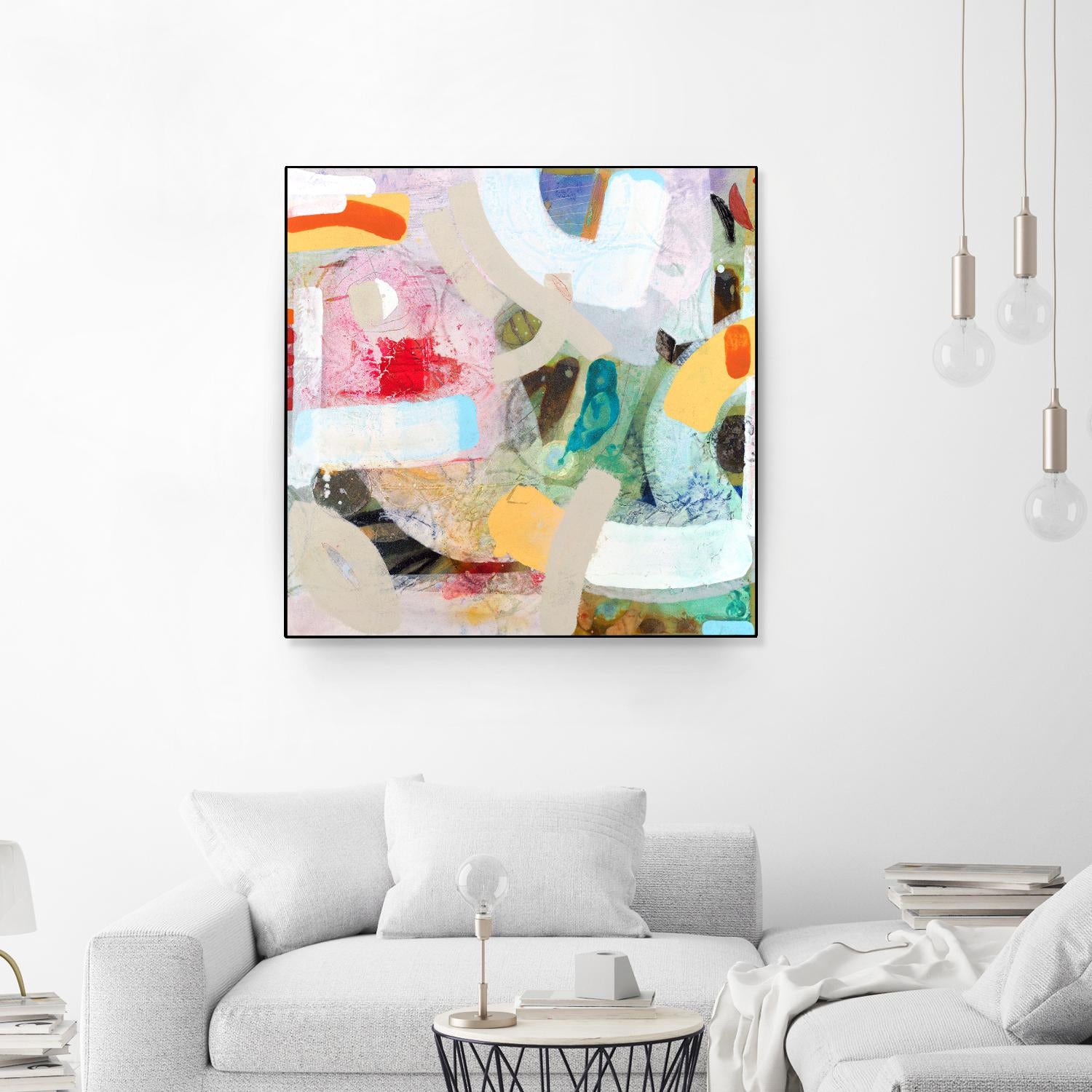 Changed My Mind 4 by Aleah Koury on GIANT ART - white abstract