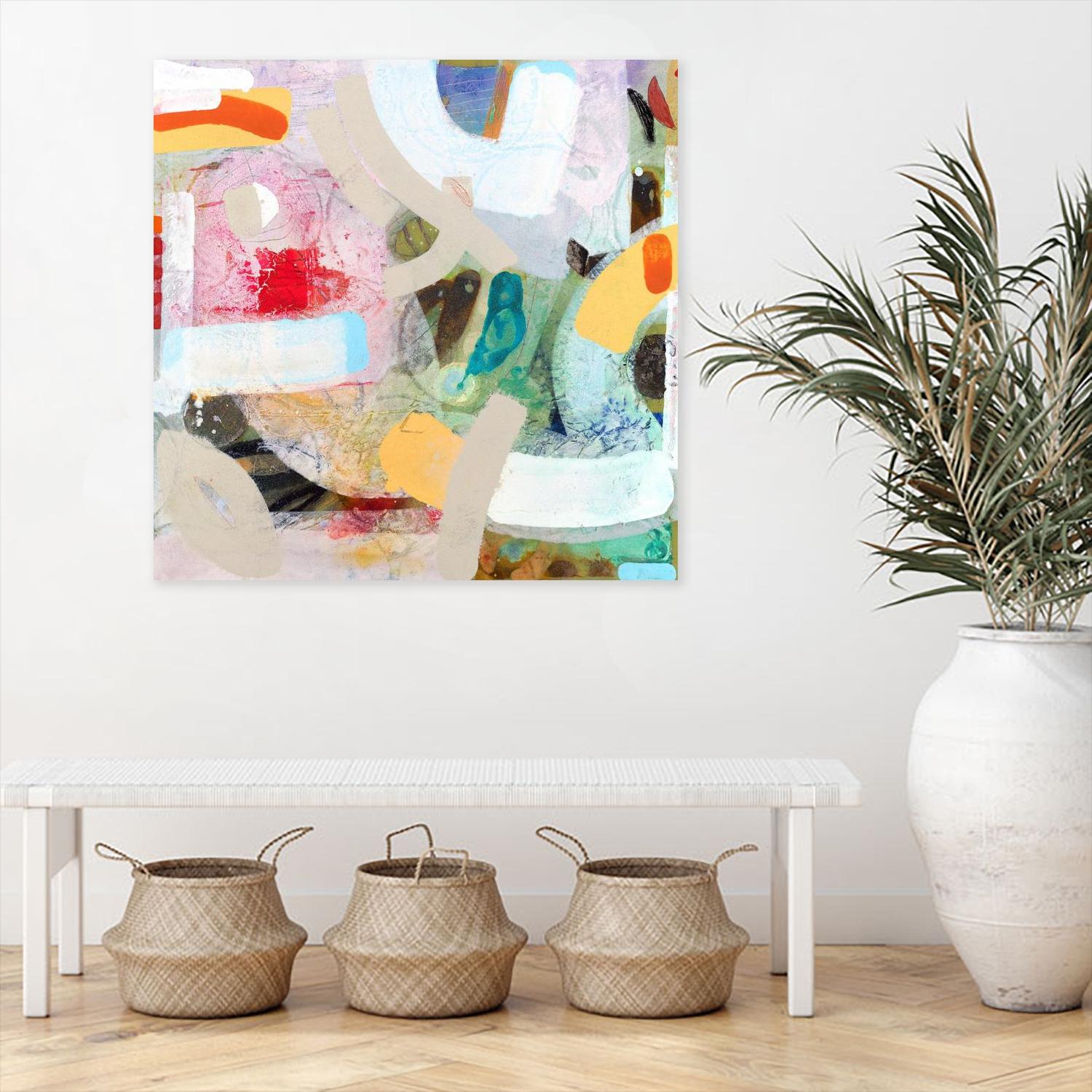 Changed My Mind 4 by Aleah Koury on GIANT ART - white abstract