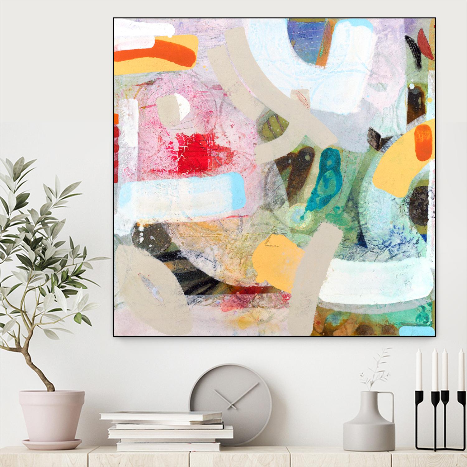 Changed My Mind 4 by Aleah Koury on GIANT ART - white abstract