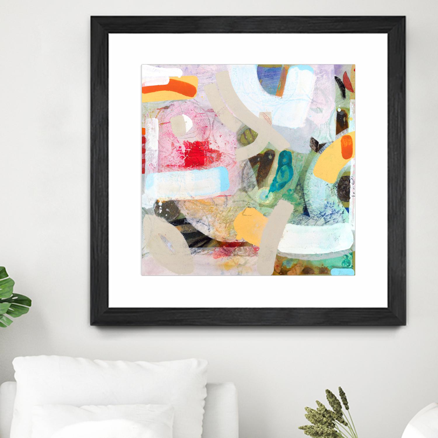 Changed My Mind 4 by Aleah Koury on GIANT ART - white abstract