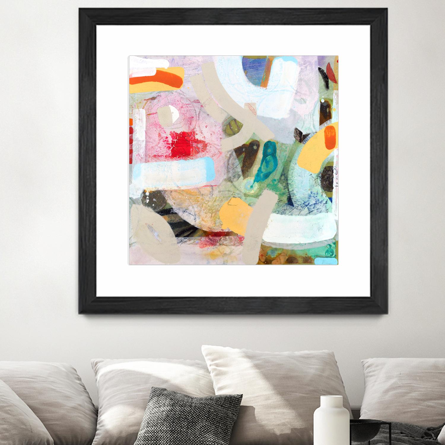 Changed My Mind 4 by Aleah Koury on GIANT ART - white abstract