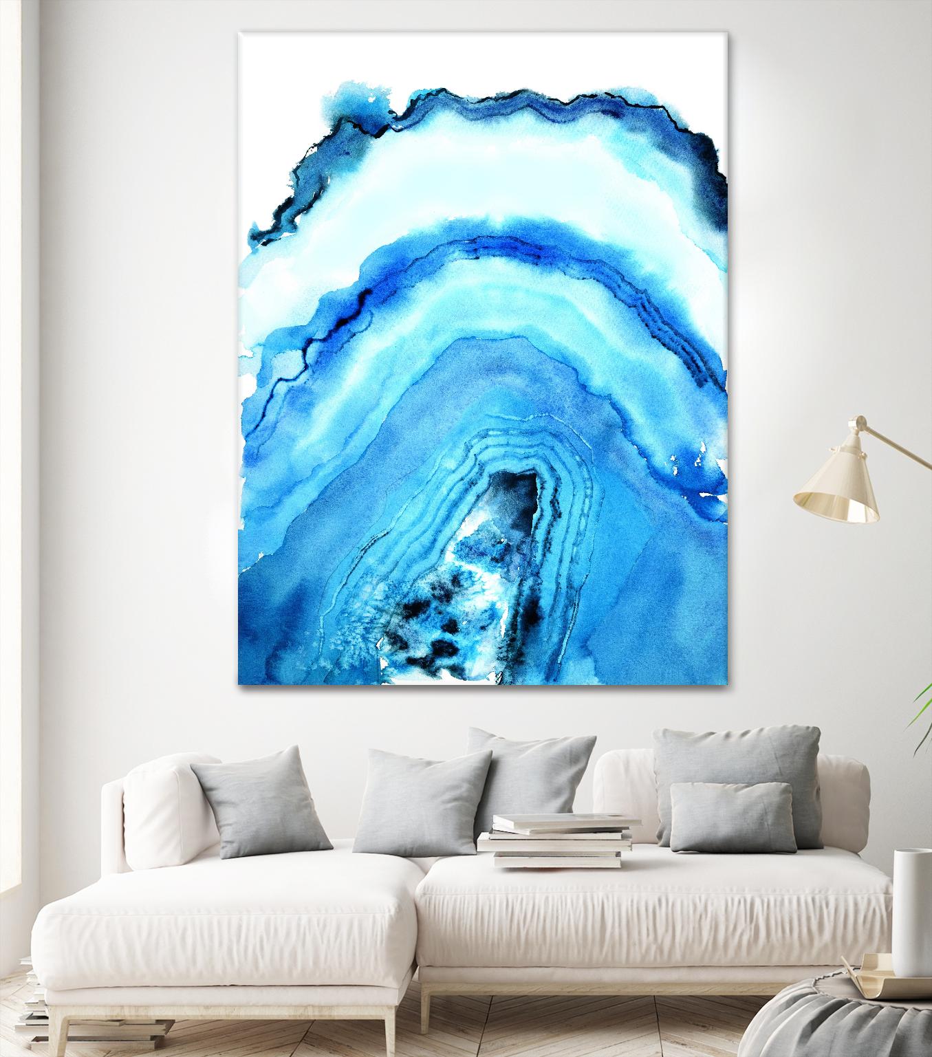 Geode Art by Nancy Knight on GIANT ART - multicolor abstracts; contemporary