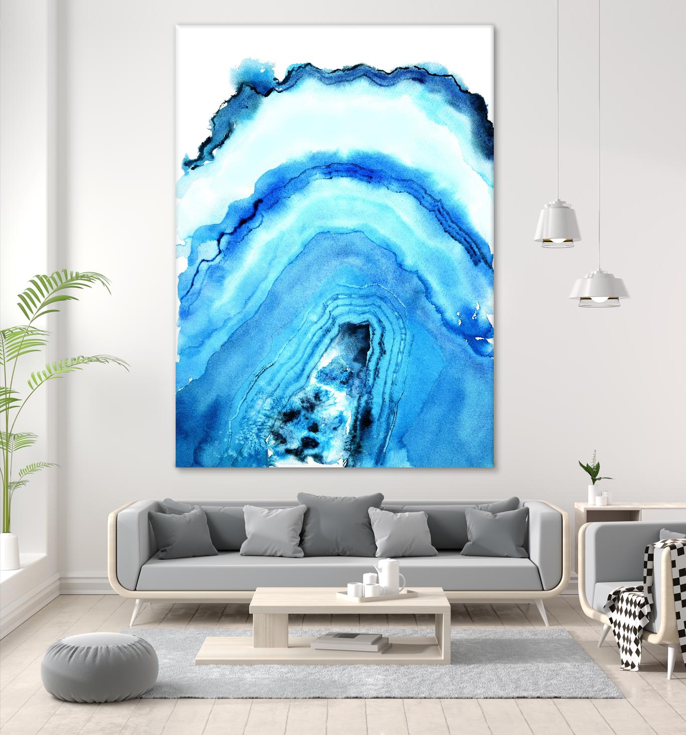 Geode Art by Nancy Knight on GIANT ART - multicolor abstracts; contemporary
