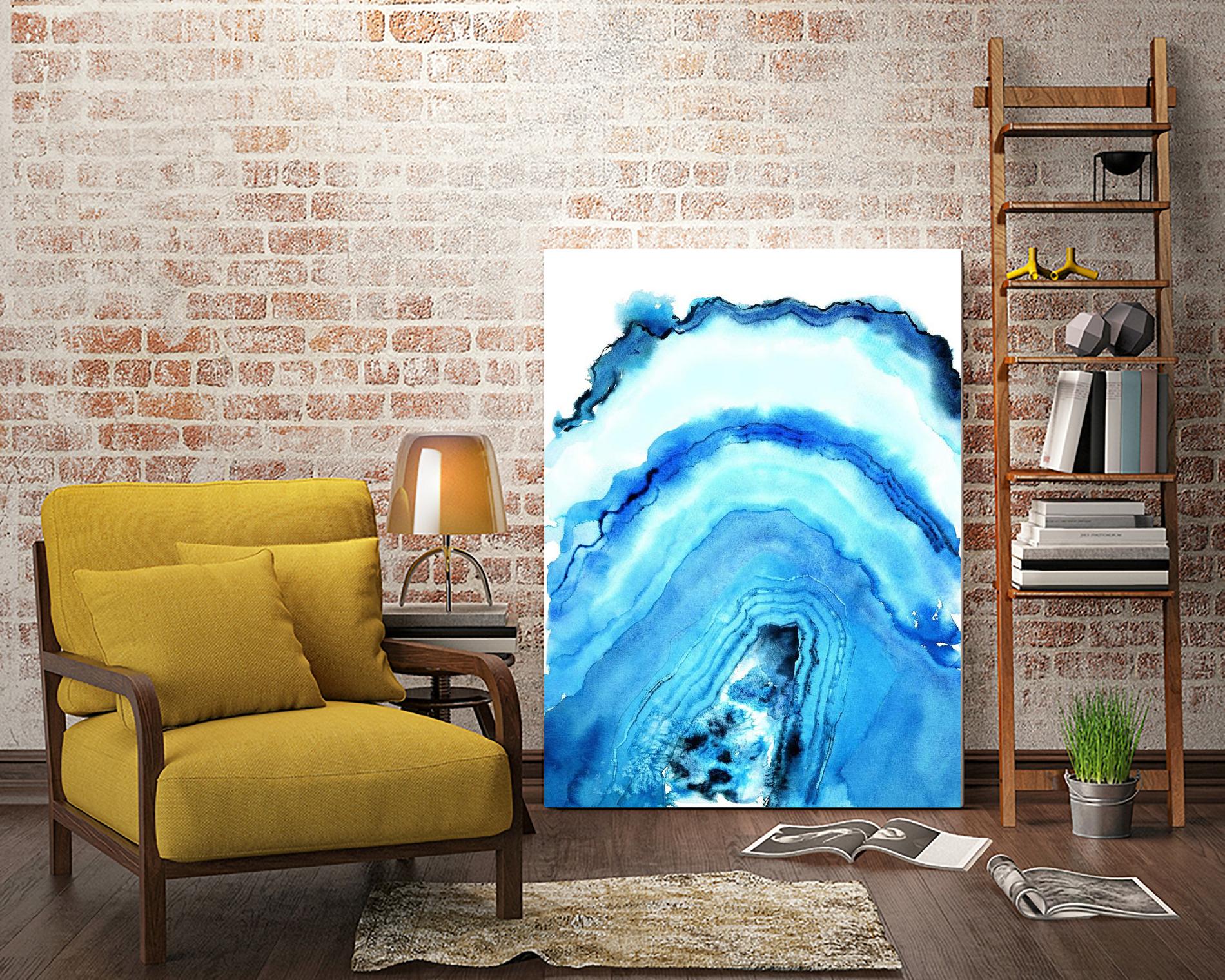 Geode Art by Nancy Knight on GIANT ART - multicolor abstracts; contemporary