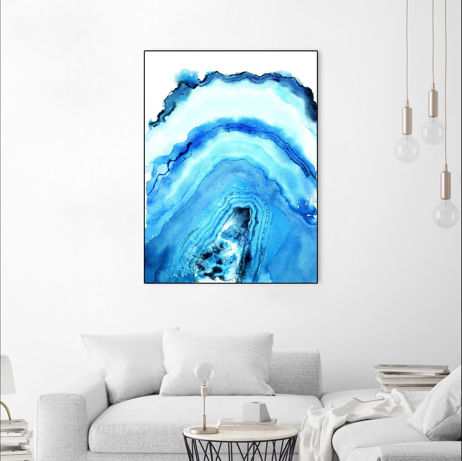 Geode Art by Nancy Knight on GIANT ART - multicolor abstracts; contemporary