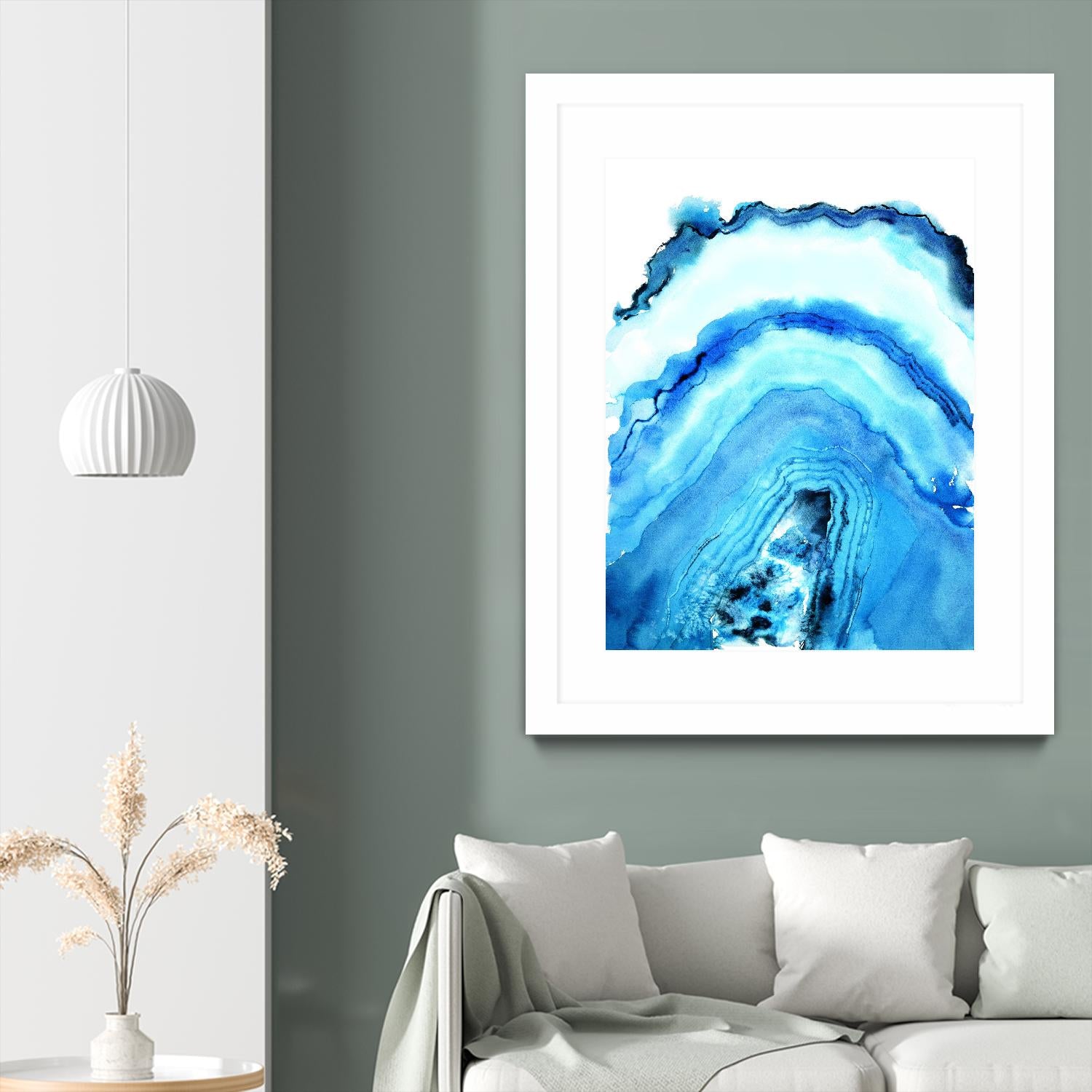 Geode Art by Nancy Knight on GIANT ART - multicolor abstracts; contemporary