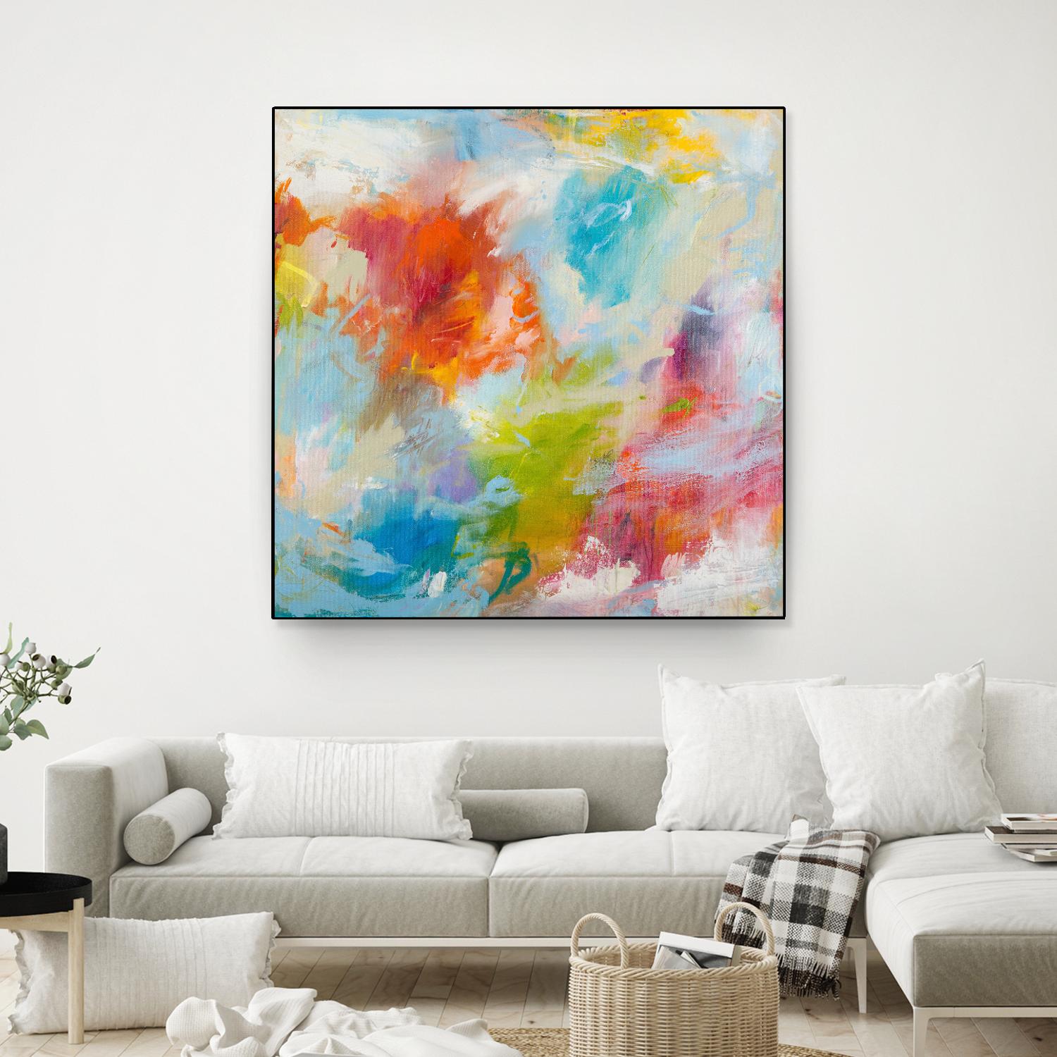 Endless Summer Series No. 1 by Hilma Koelman on GIANT ART - multicolor abstracts; contemporary